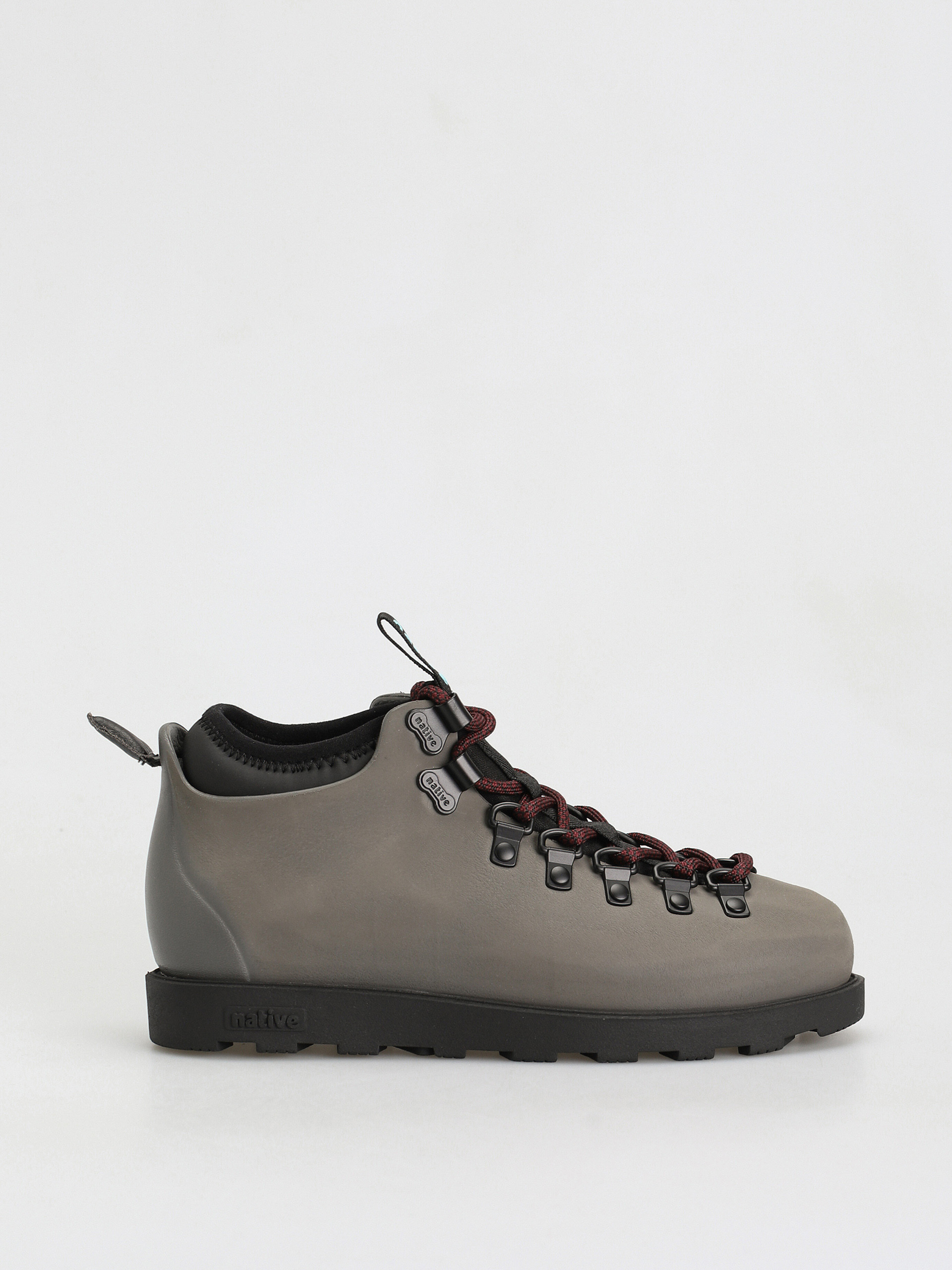 Native Fitzsimmons Citylite Winterschuhe (full metal grey/jiffy black/tart red laces)