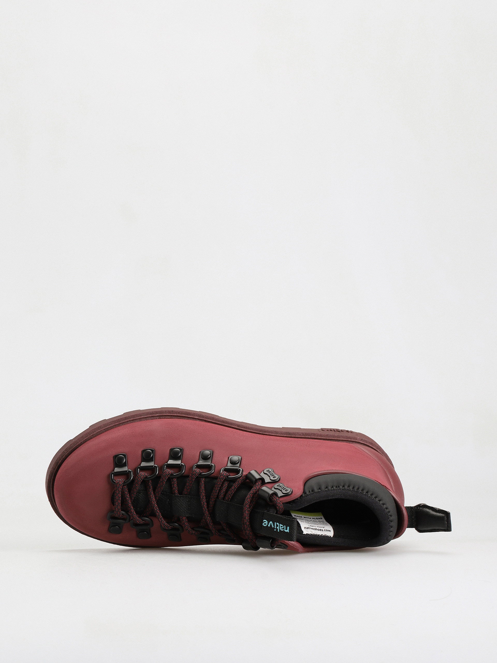 Native Fitzsimmons Citylite Winter shoes (tart red/cavalier red/jiffy black/cavalier red laces)