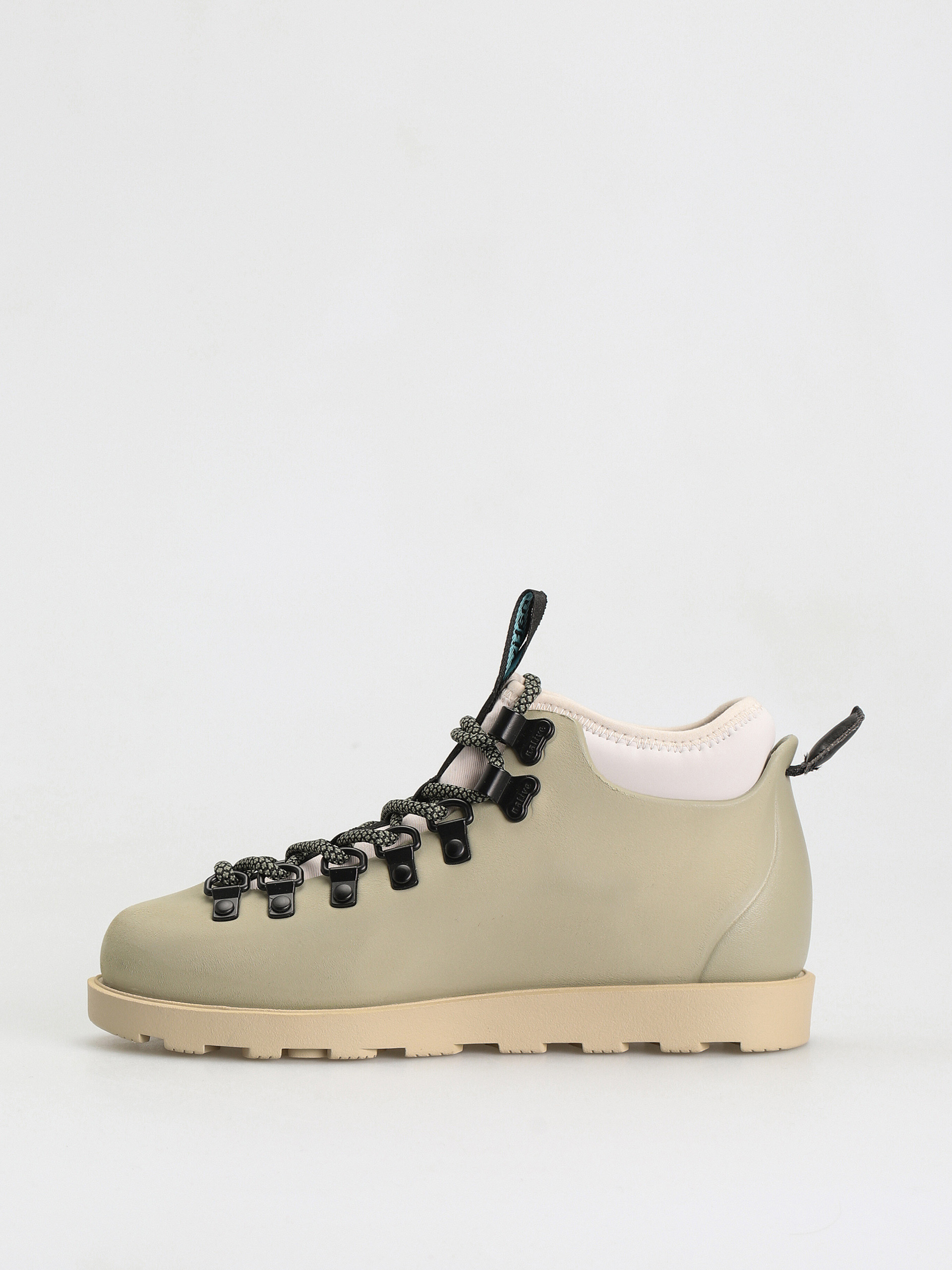 Native Fitzsimmons Citylite Winter shoes (elm green/soy beige/tundra grey/loch green laces)