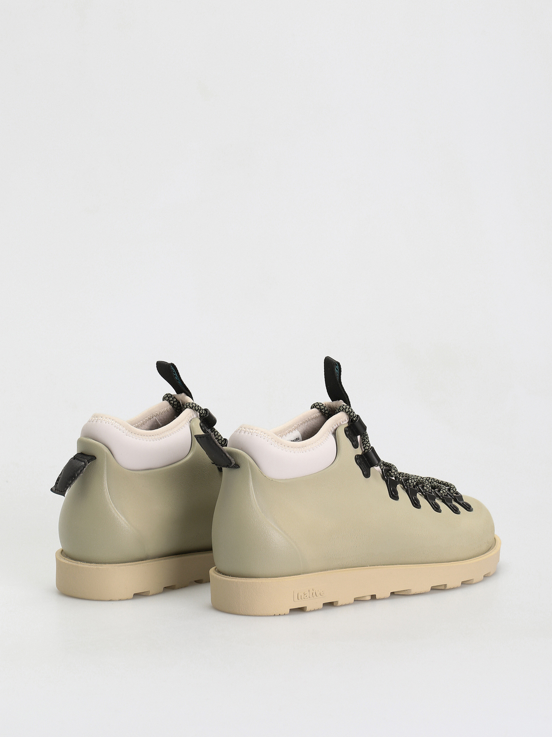 Native Fitzsimmons Citylite Winter shoes (elm green/soy beige/tundra grey/loch green laces)
