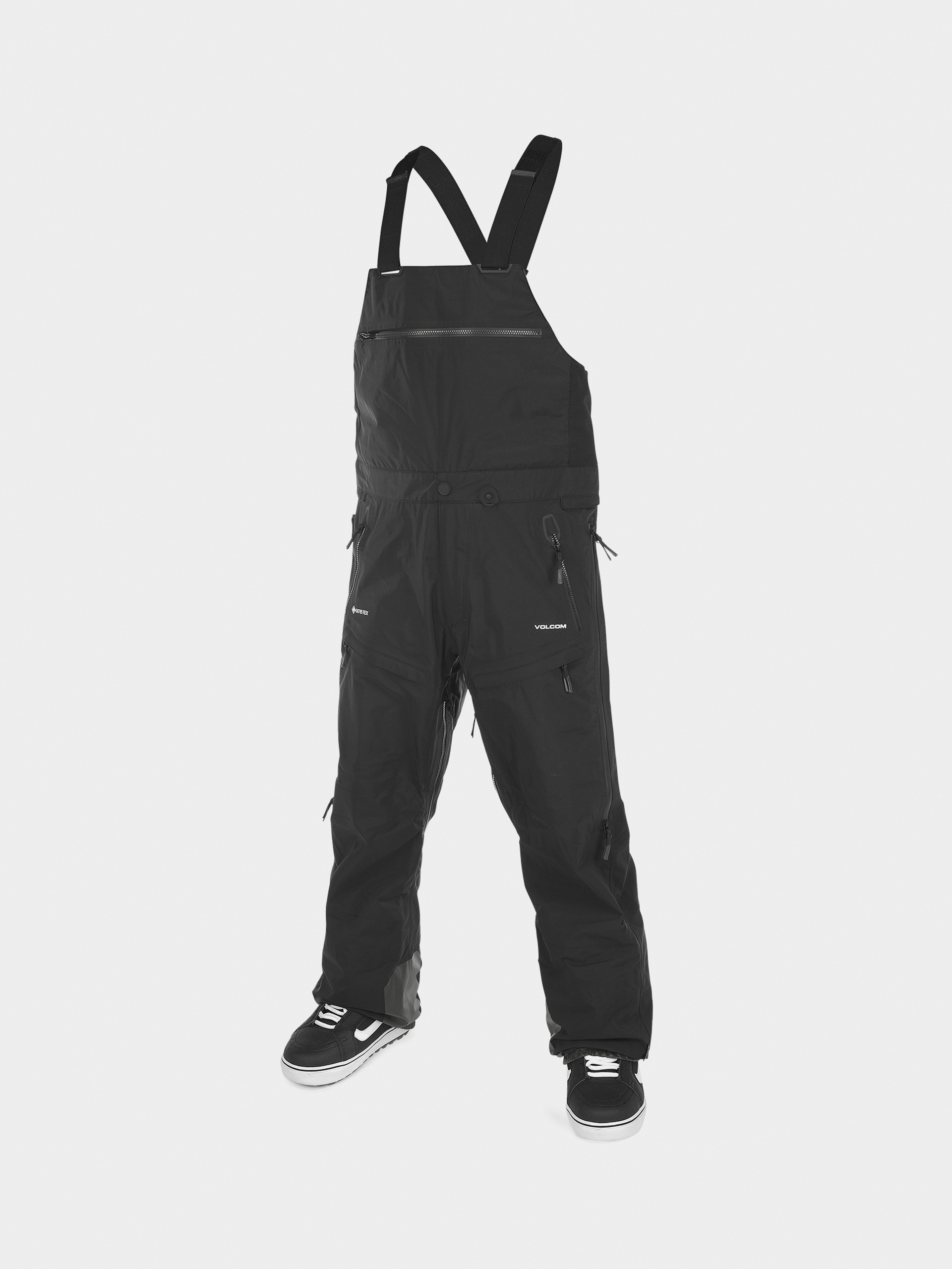 3L Gore Tex Bib Overhauler Snowboard pants black (black)