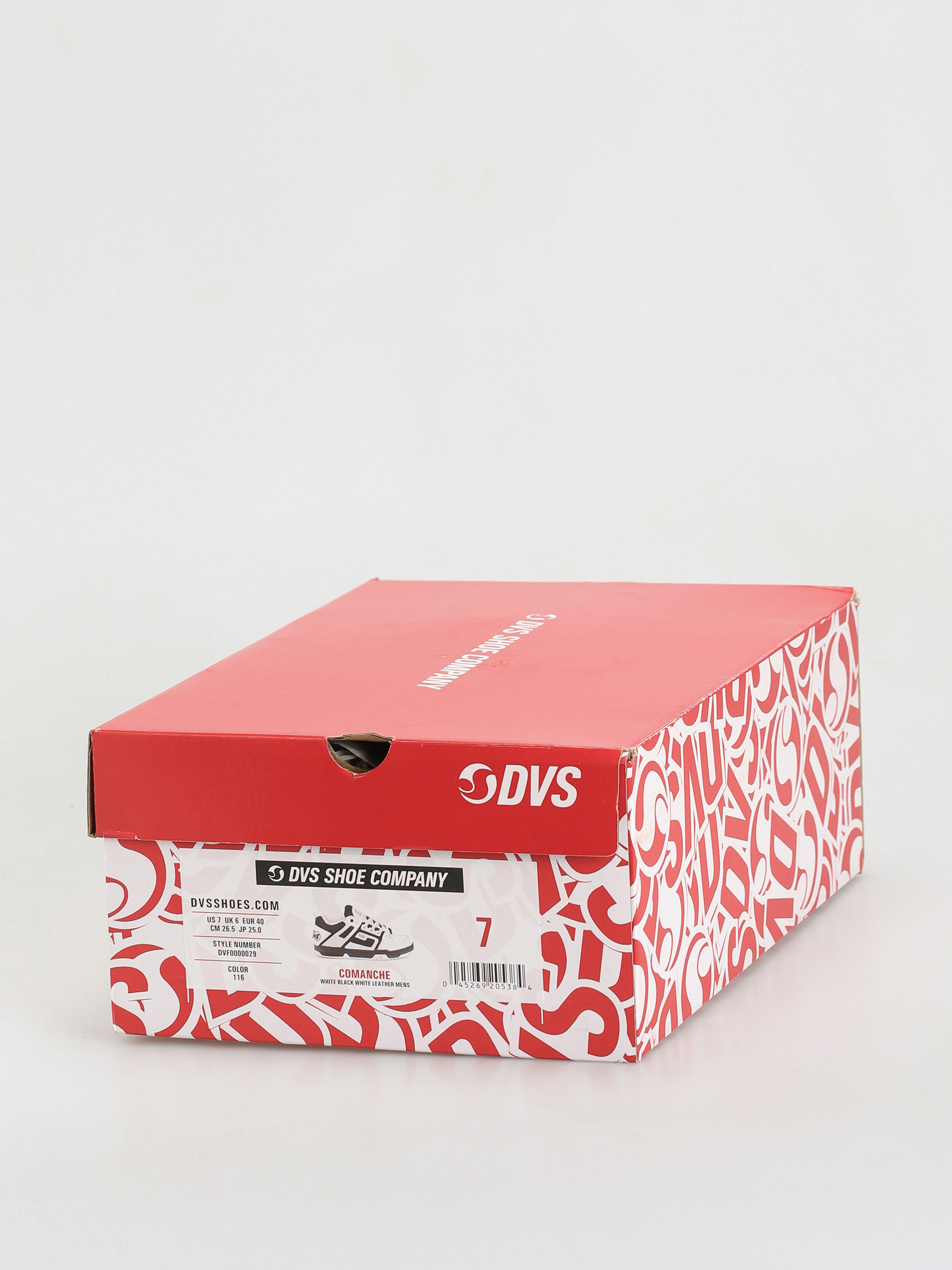 DVS Comanche Shoes (white black white leather)