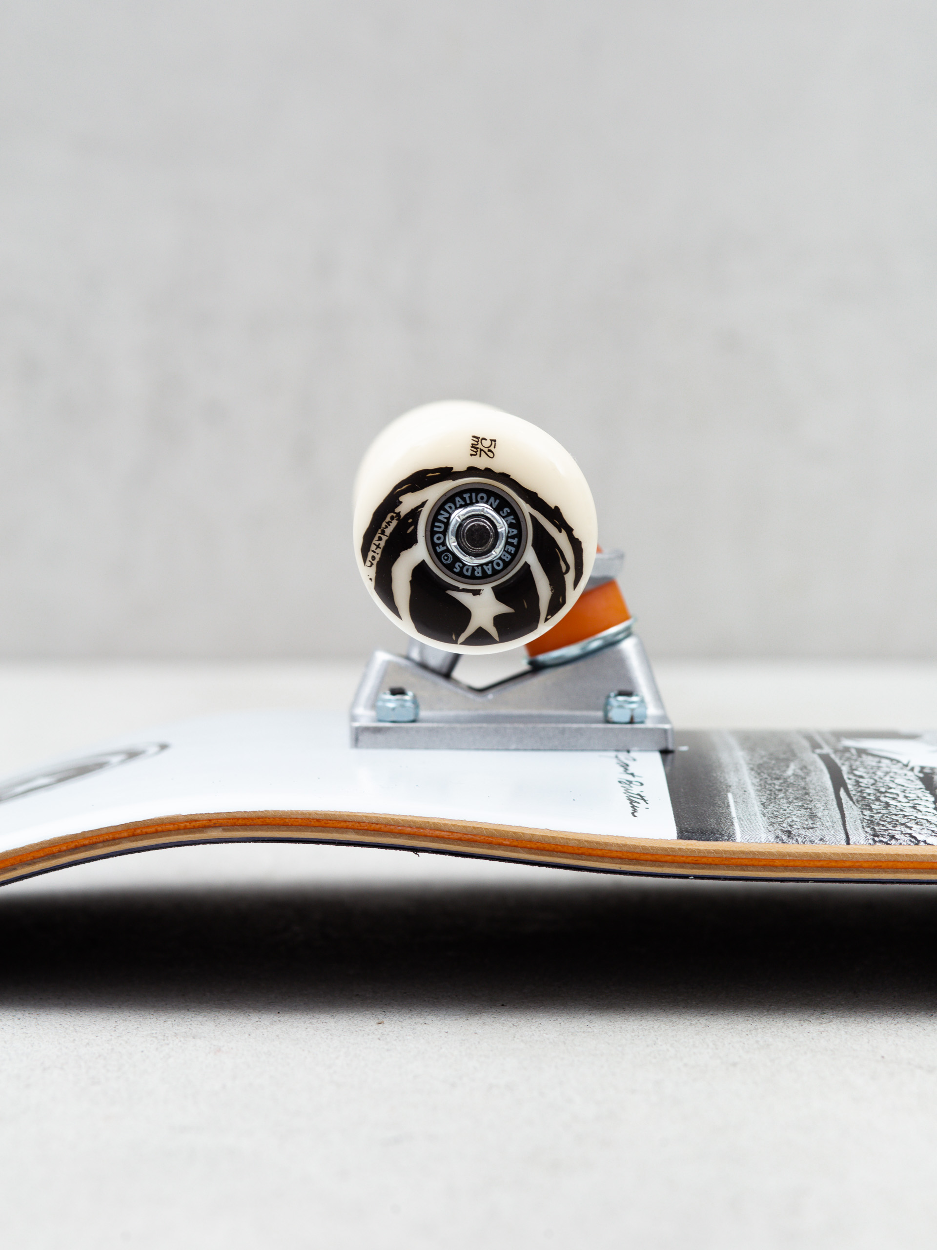 Foundation Jgb Push Superman Skateboard (black/white)