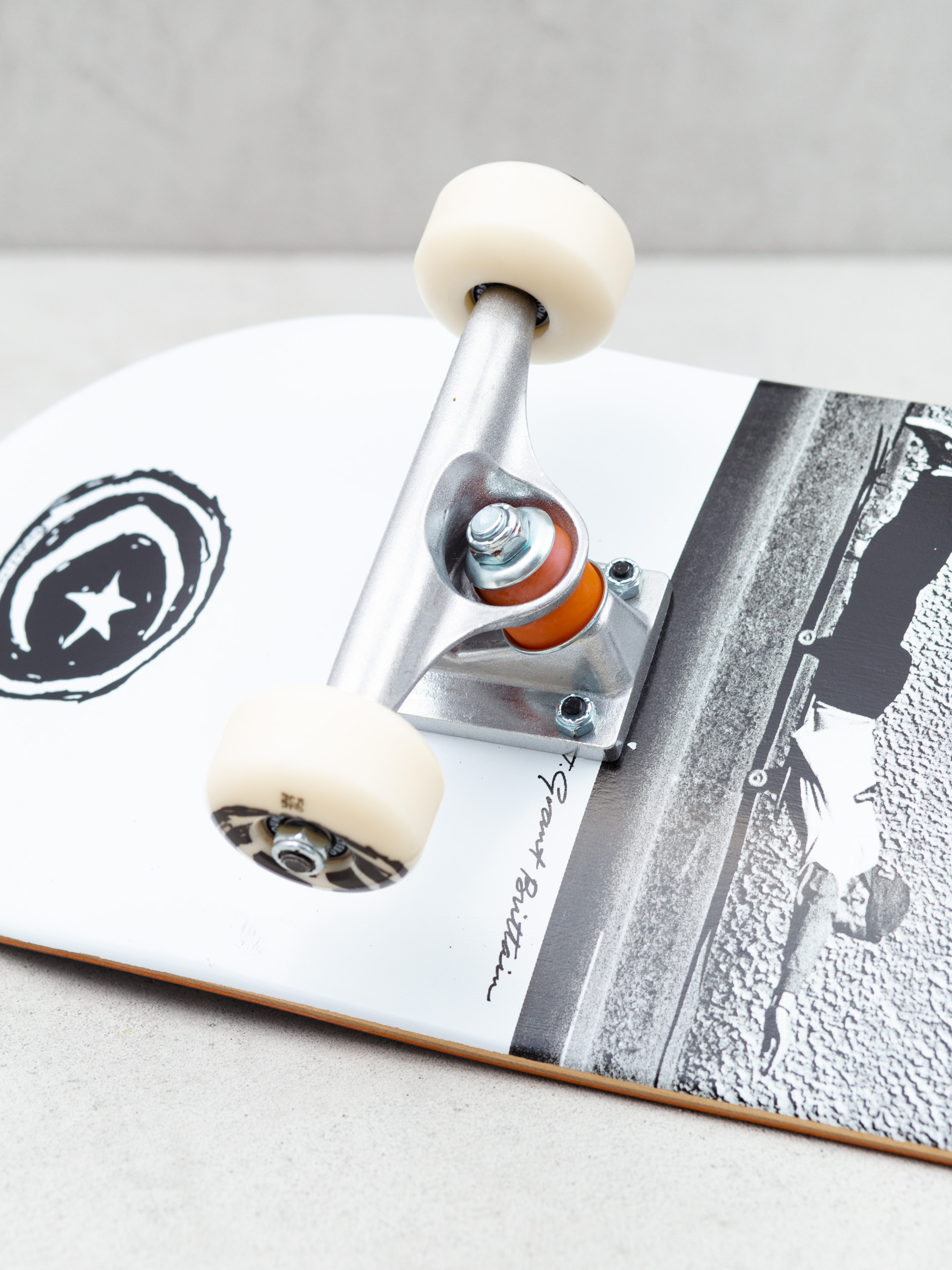 Foundation Jgb Push Superman Skateboard (black/white)