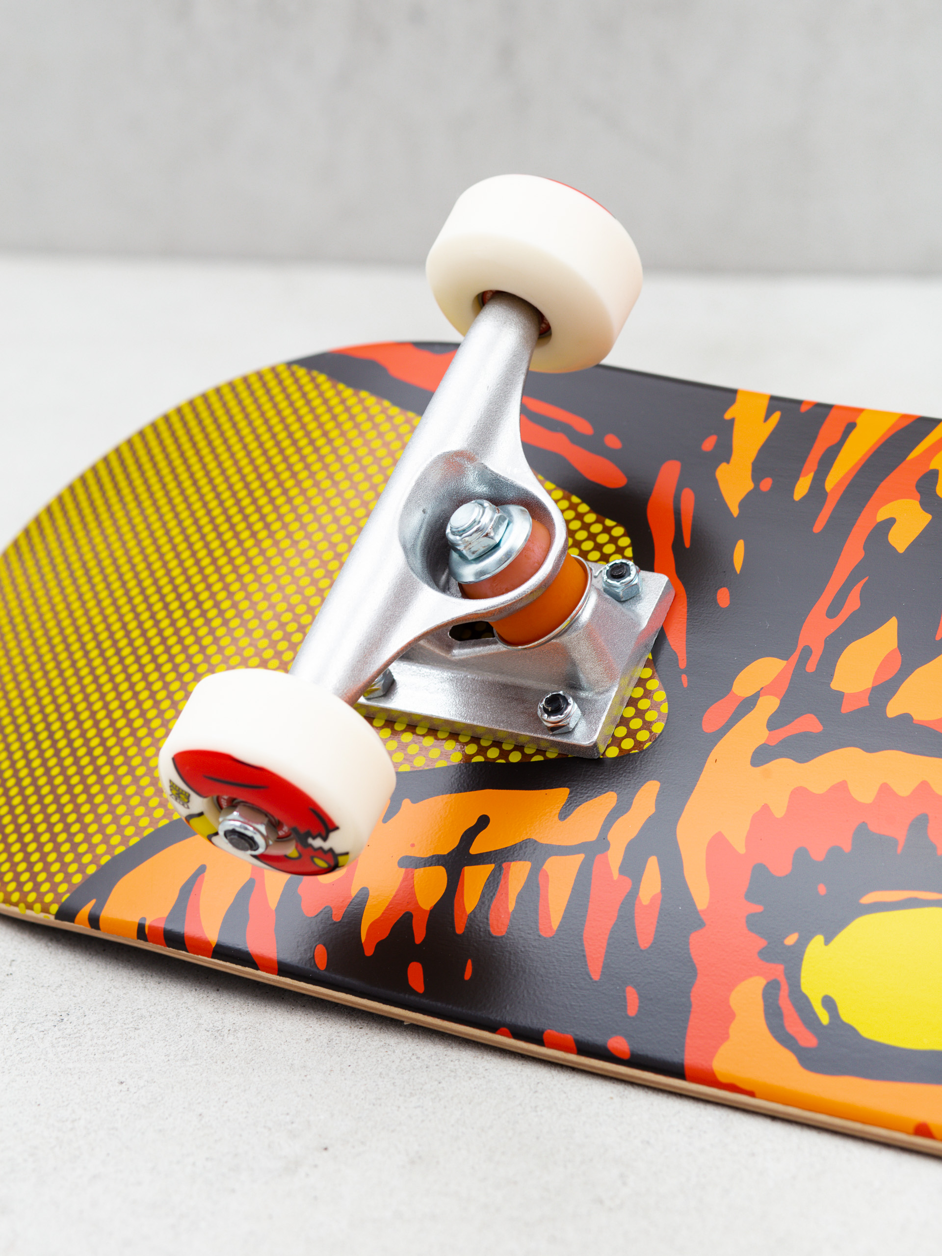 Toy Machine Vice Hellmonster Skateboard (yellow)