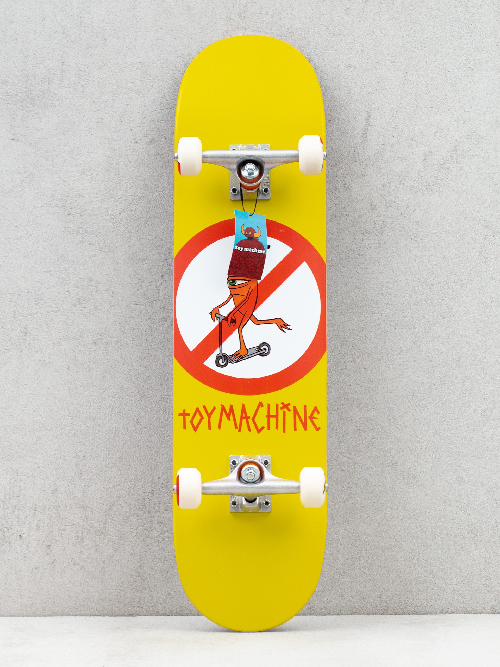 Toy Machine Scooter Skateboard (yellow)