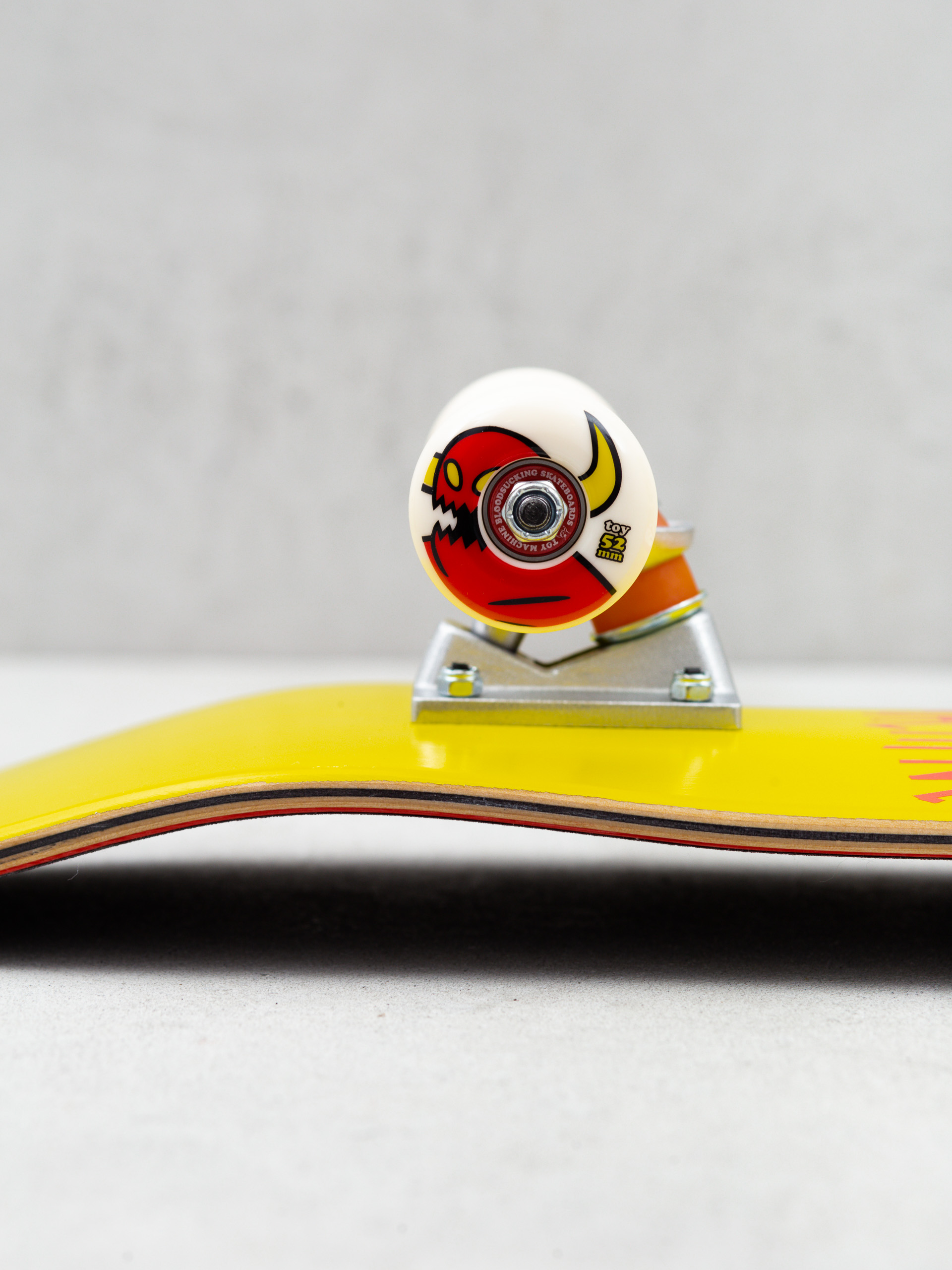 Toy Machine Scooter Skateboard (yellow)