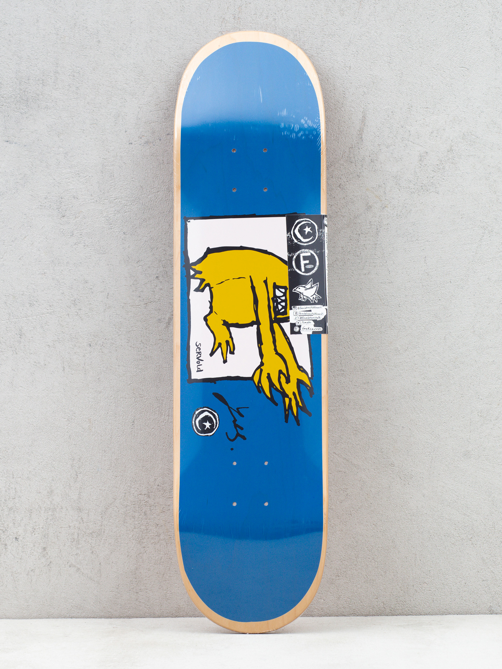 Foundation Servold Yes Deck (blue)