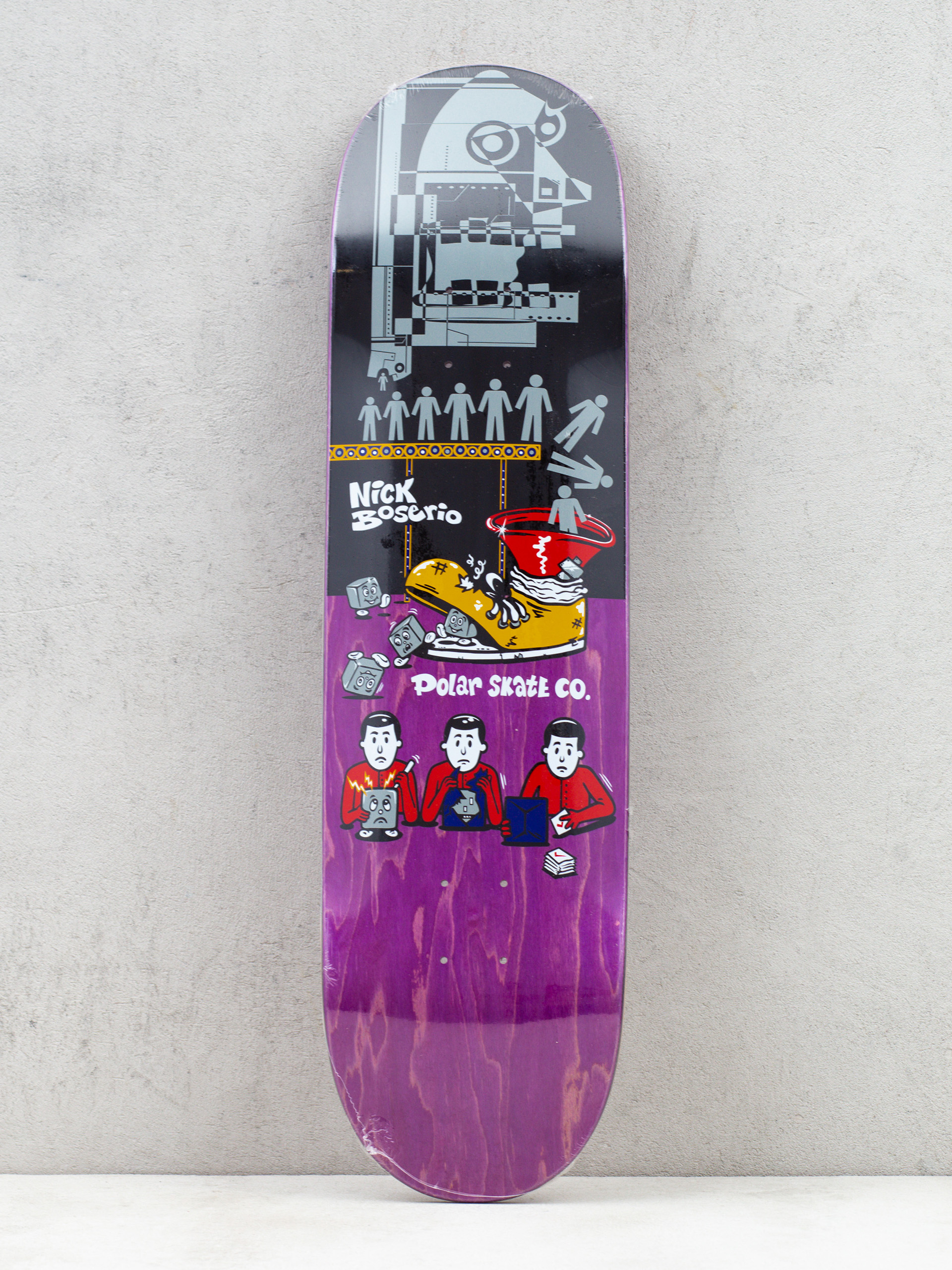 Polar Skate Nick Boserio The Machine Deck (purple)