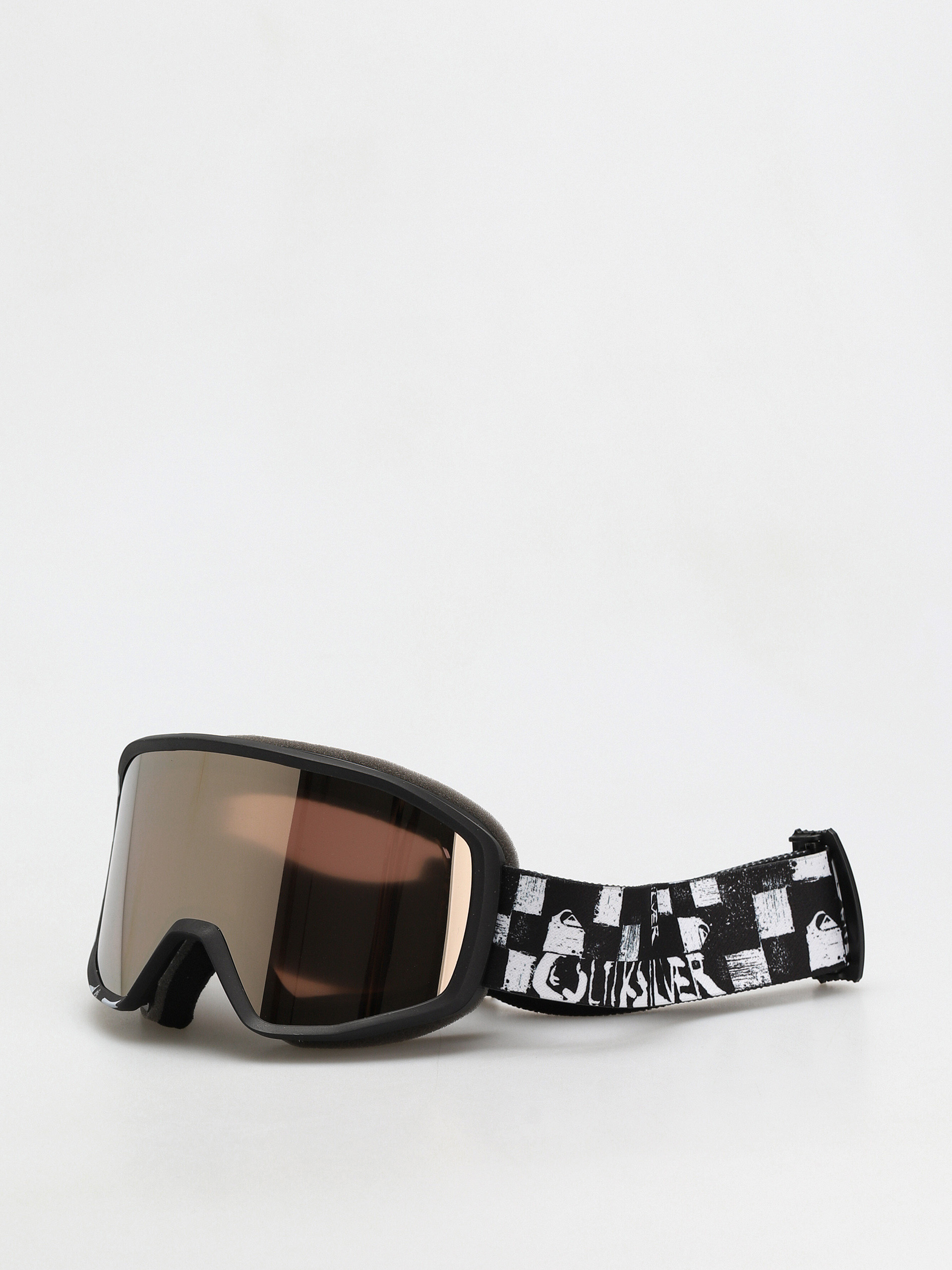 Quiksilver Harper Goggles white, black (checker/ml silver)