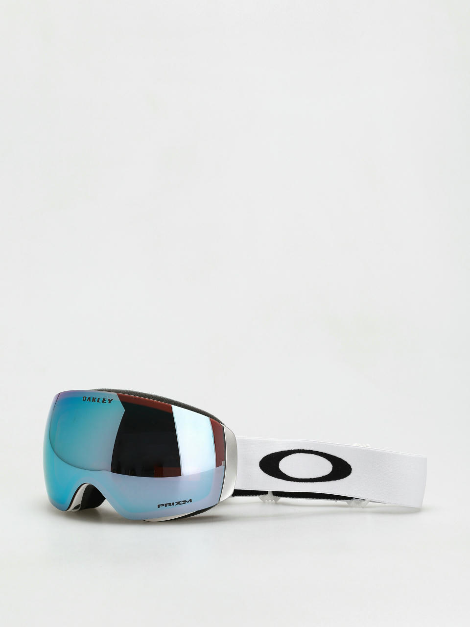 Oakley Flight Deck M Snowboardbrille (matte white/prizm sapphire iridium)