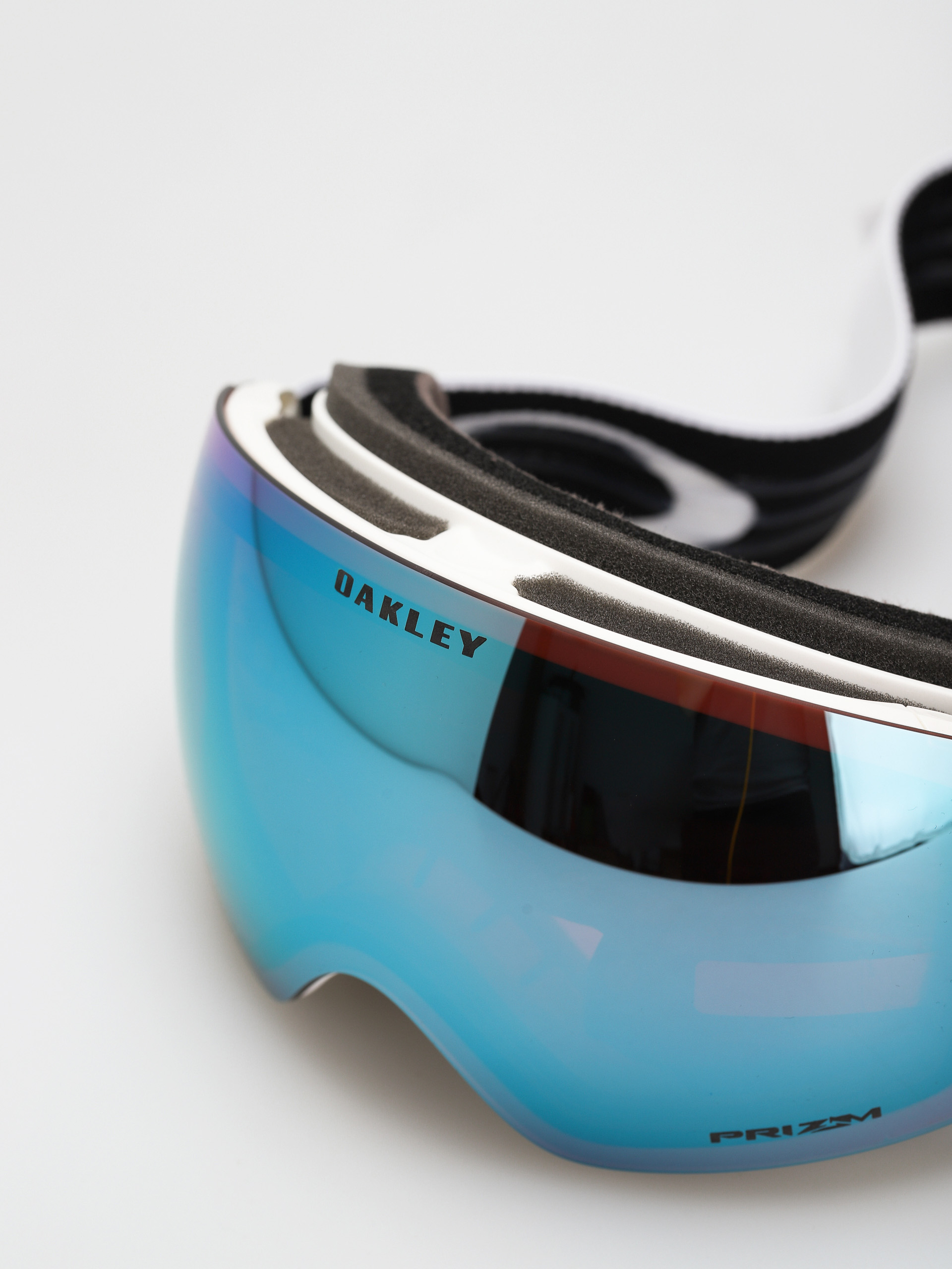 Oakley Flight Deck M Goggles (matte white/prizm sapphire iridium)