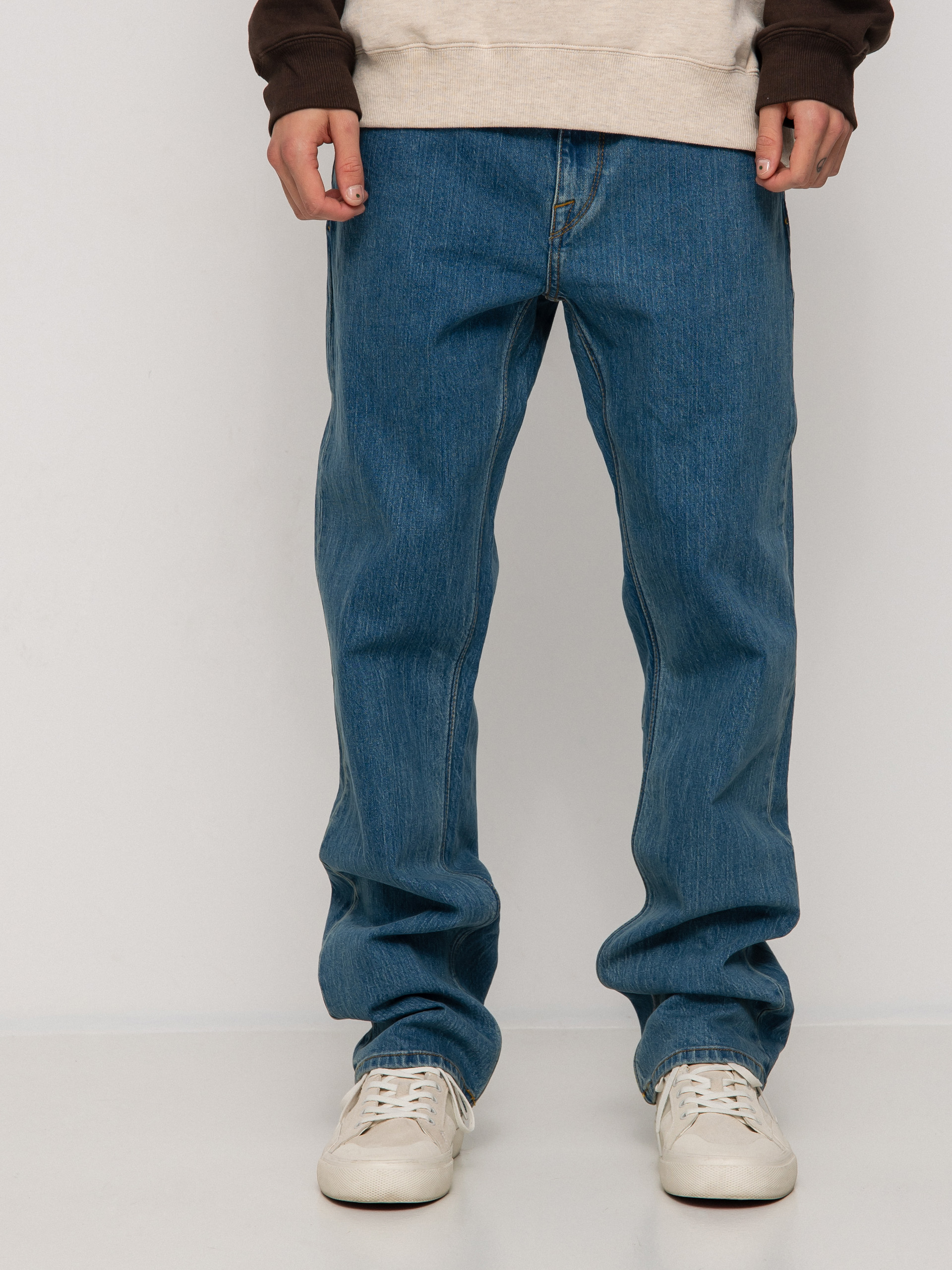 Volcom Solver Denim Pants (aged indigo)