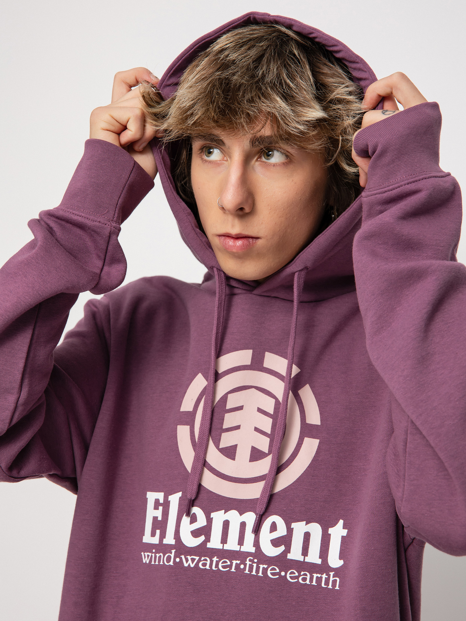 Element Vertical HD Hoodie (berry conserve)
