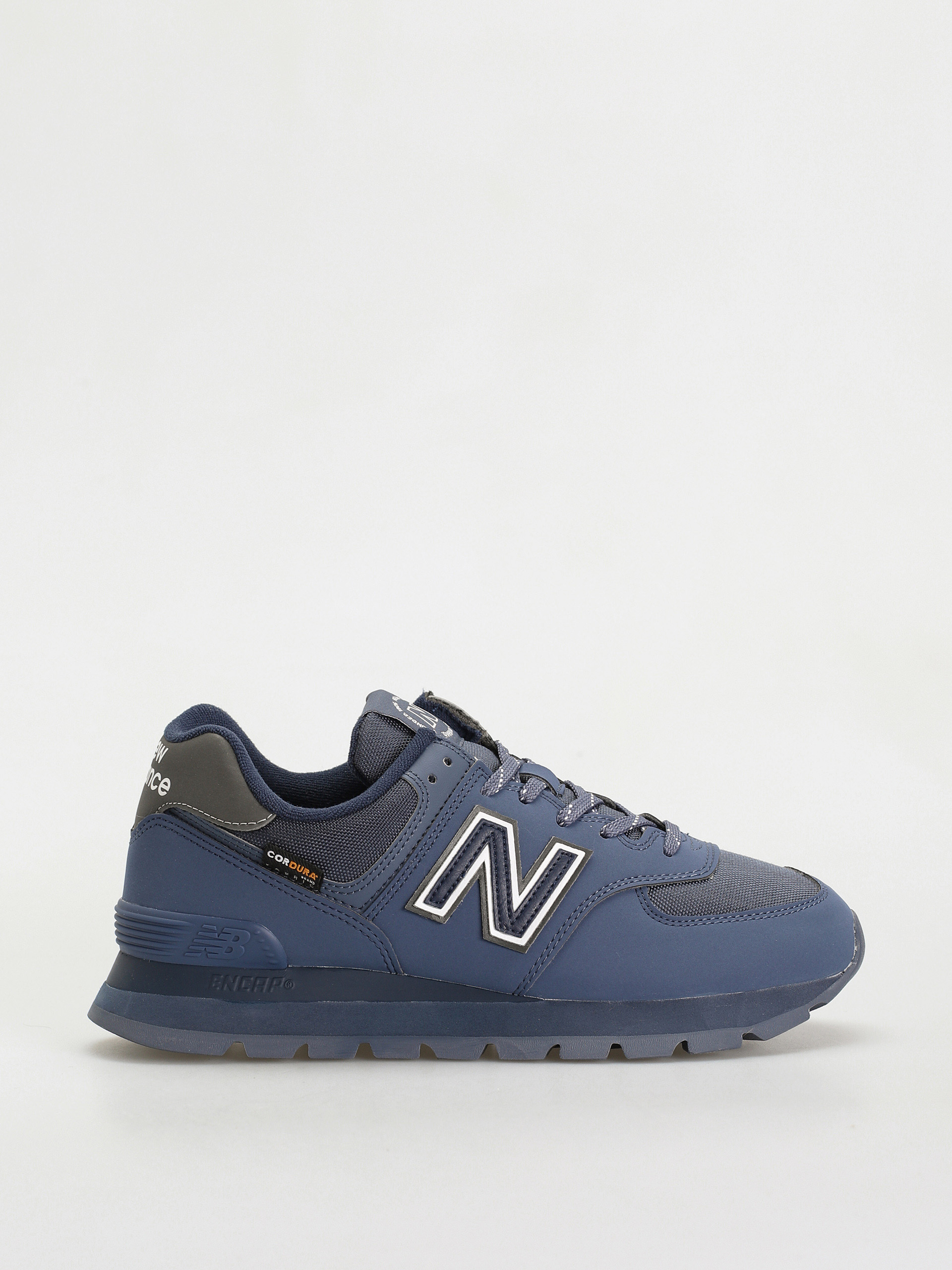 HOT Shoes New Balance Blue Leather New Balance 574 Shoes