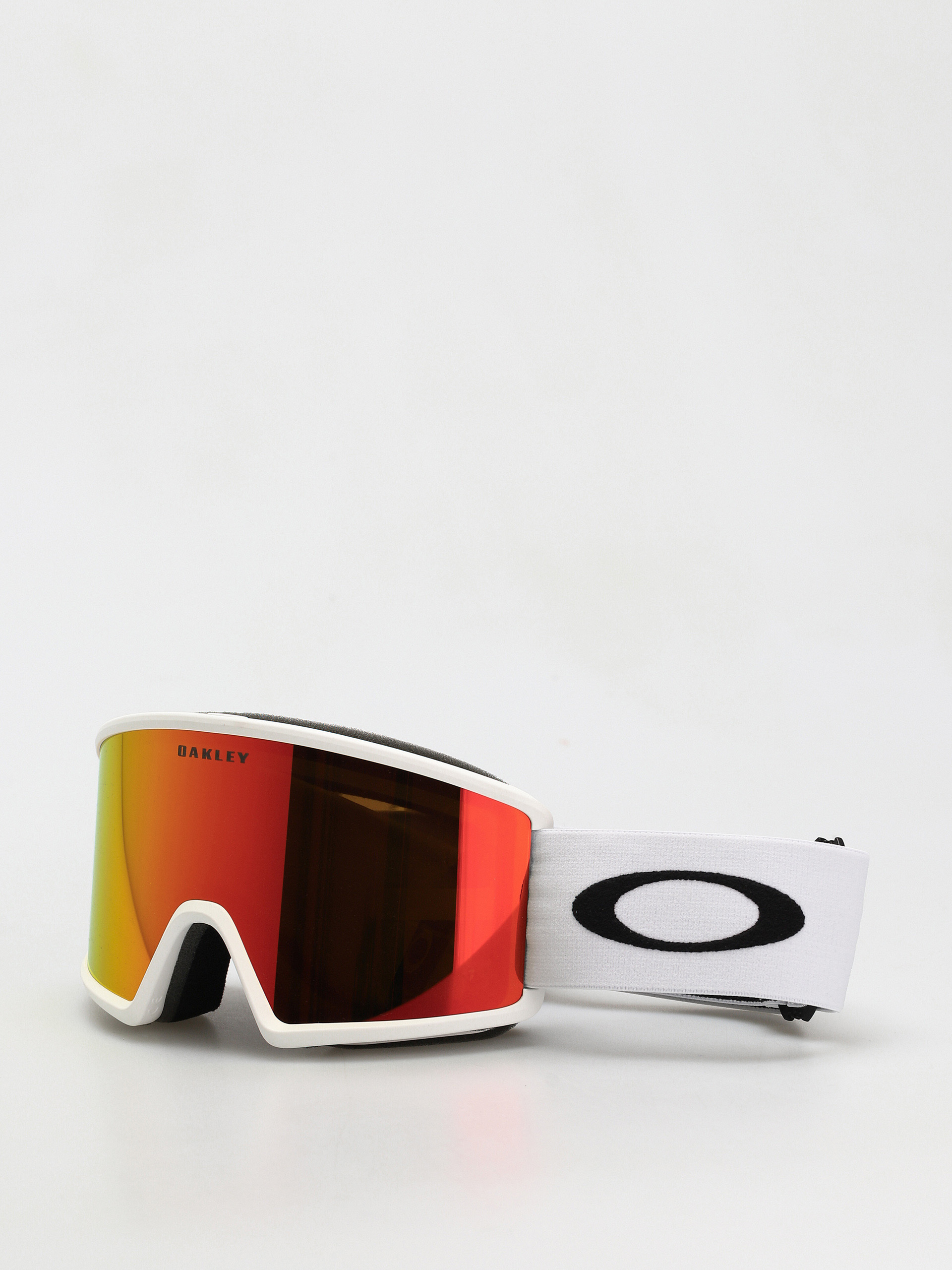 Oakley Target Line L Snowboardbrille (matte white/fire iridium)