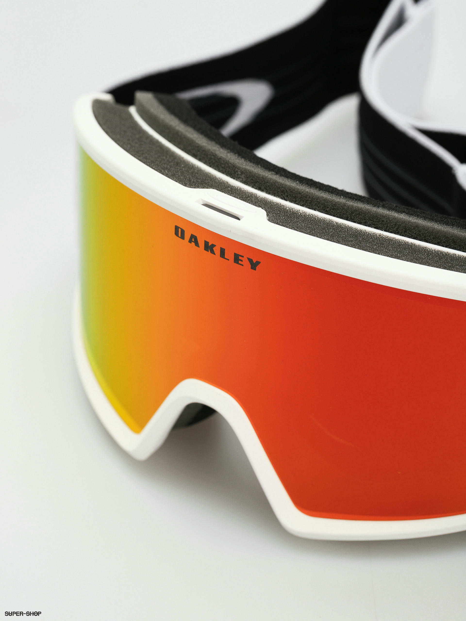 Oakley Target Line L Goggles (matte white/fire iridium)