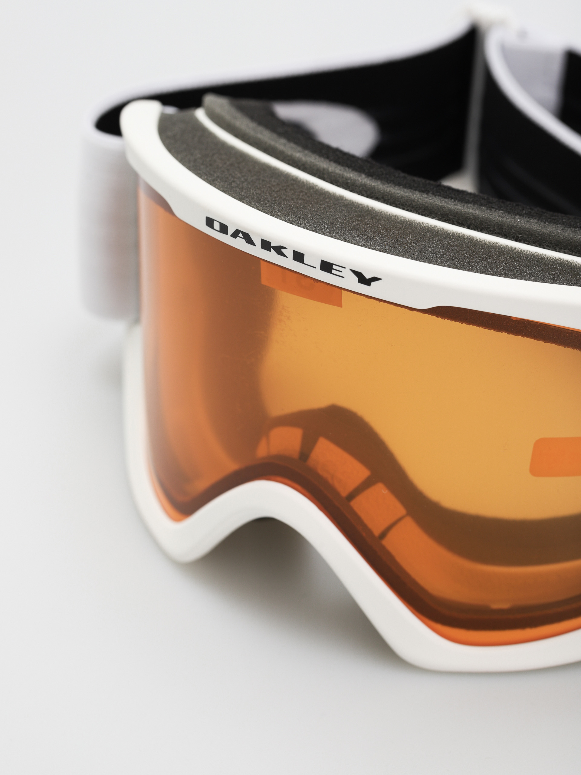 Oakley O Frame 2.0 Pro L Snowboardbrille (matte white/persimmon)