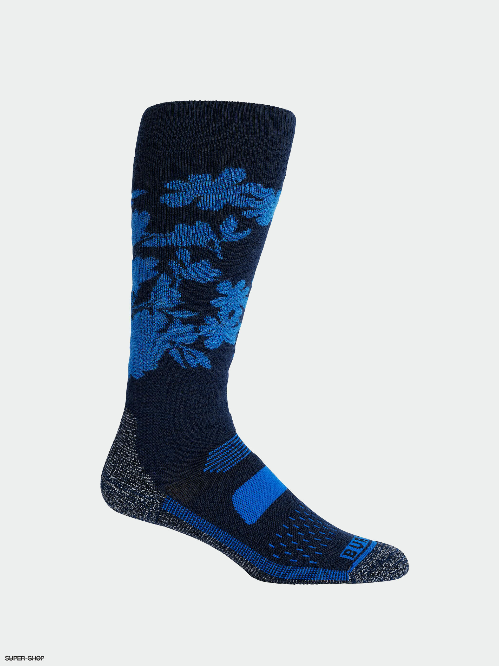 Burton Performance Midweight Socks Wmn amparo blue camellia