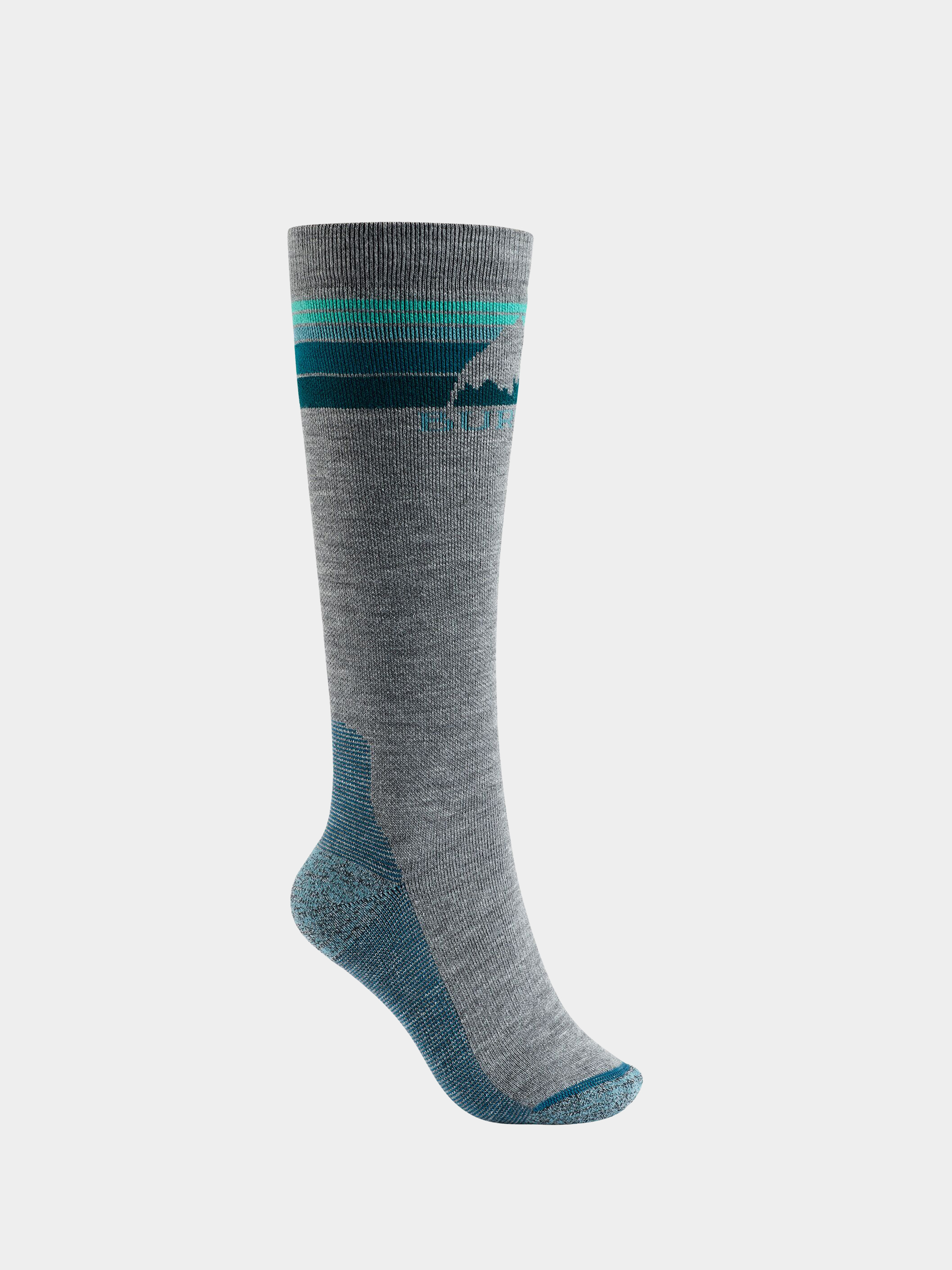 Burton Emblem Midweight Socks Wmn (gray heather)