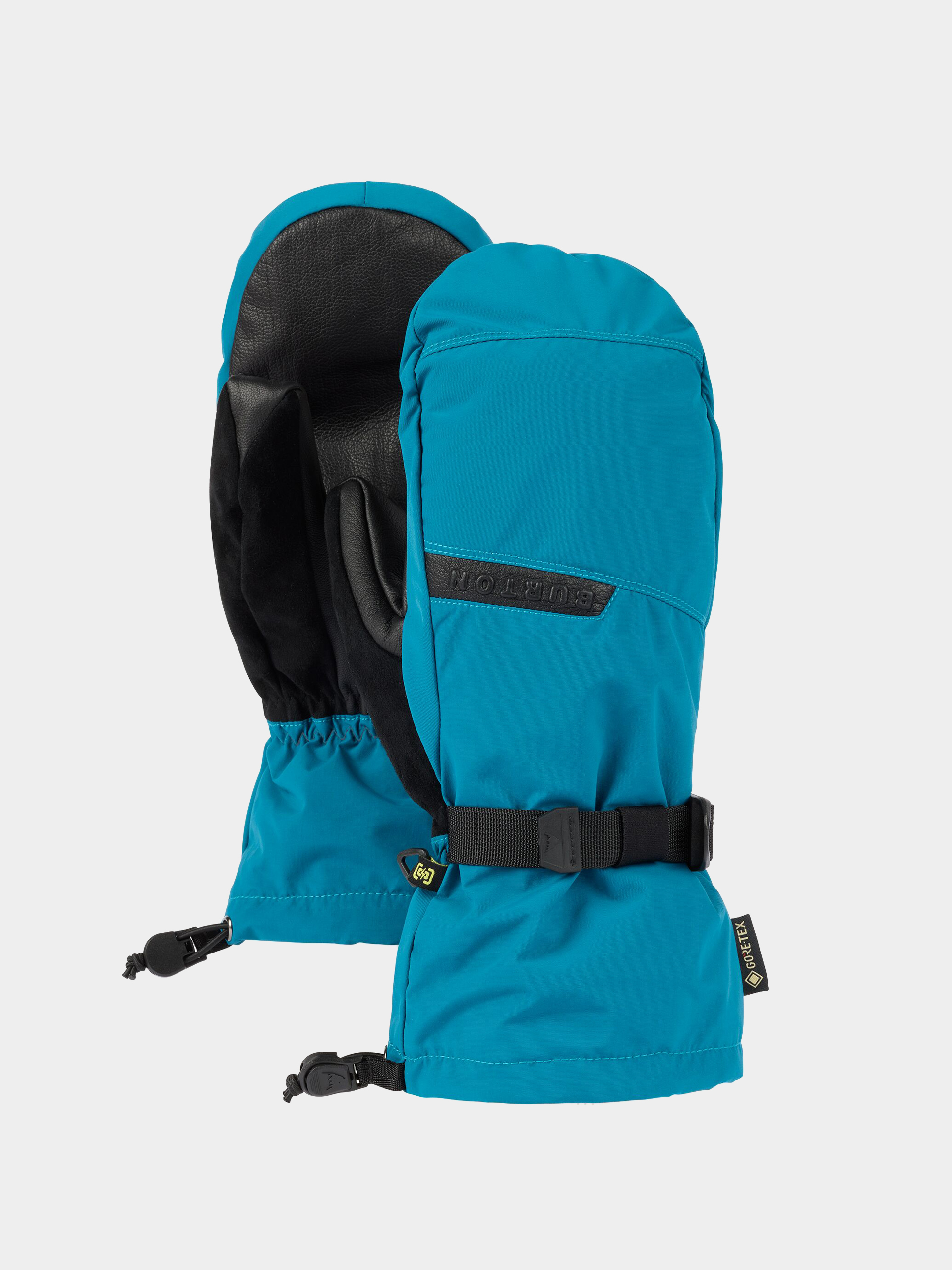 Guanti Da Snowboard Uomo Burton AK Tech Mitt, In Pelle Gnar Guard Con Fodera In Pile E Funzione Touchscreen, Taglie Unisex