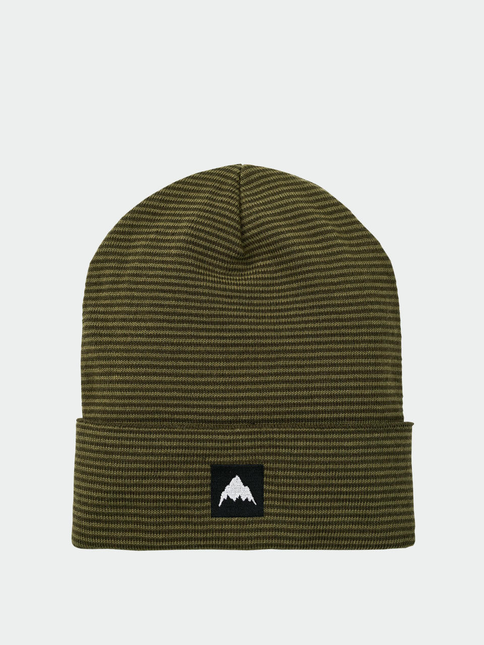 Burton Recycled Stripe Beanie (martini olive/forest night)