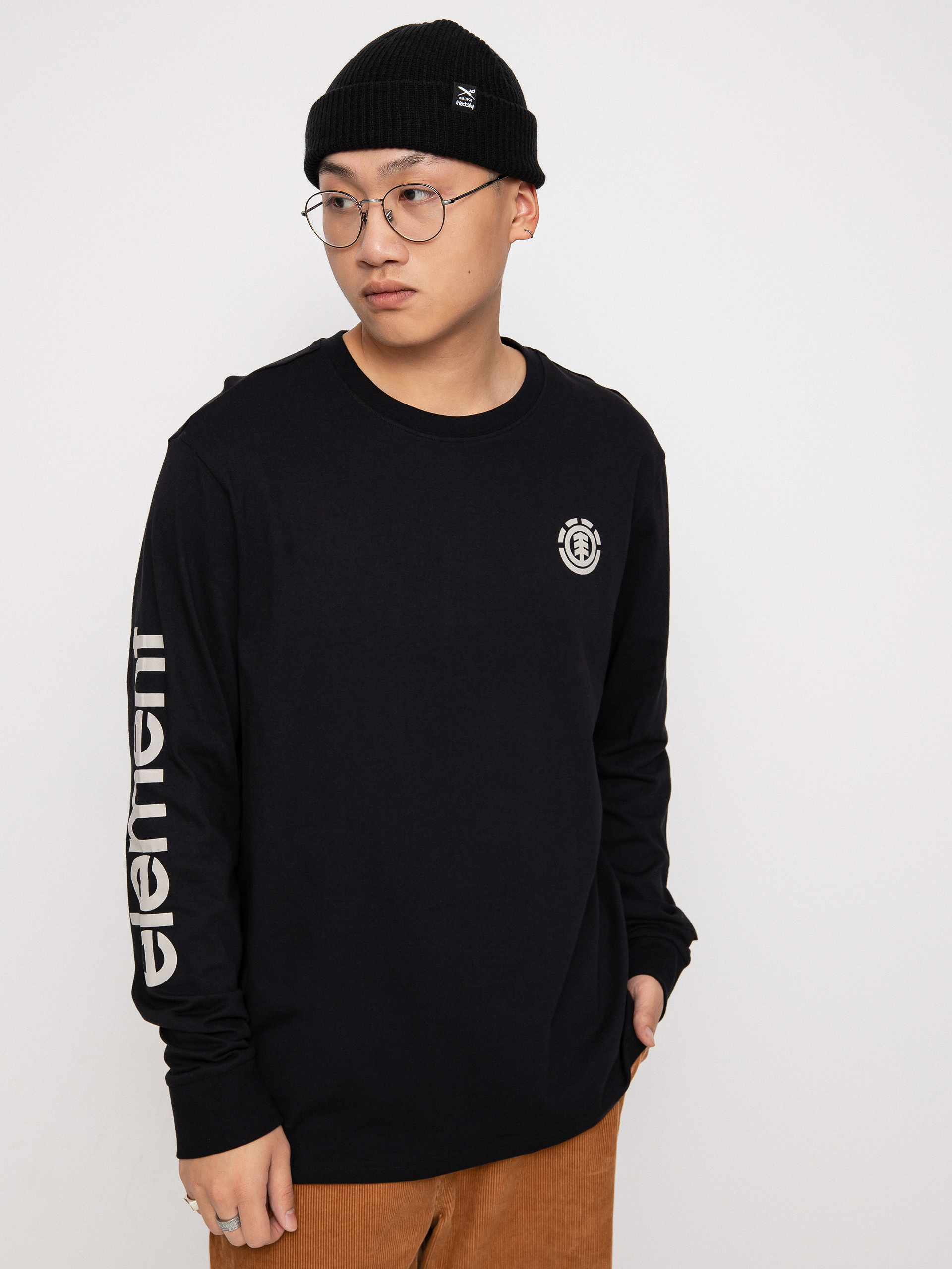 Element Peaks Longsleeve (flint black)