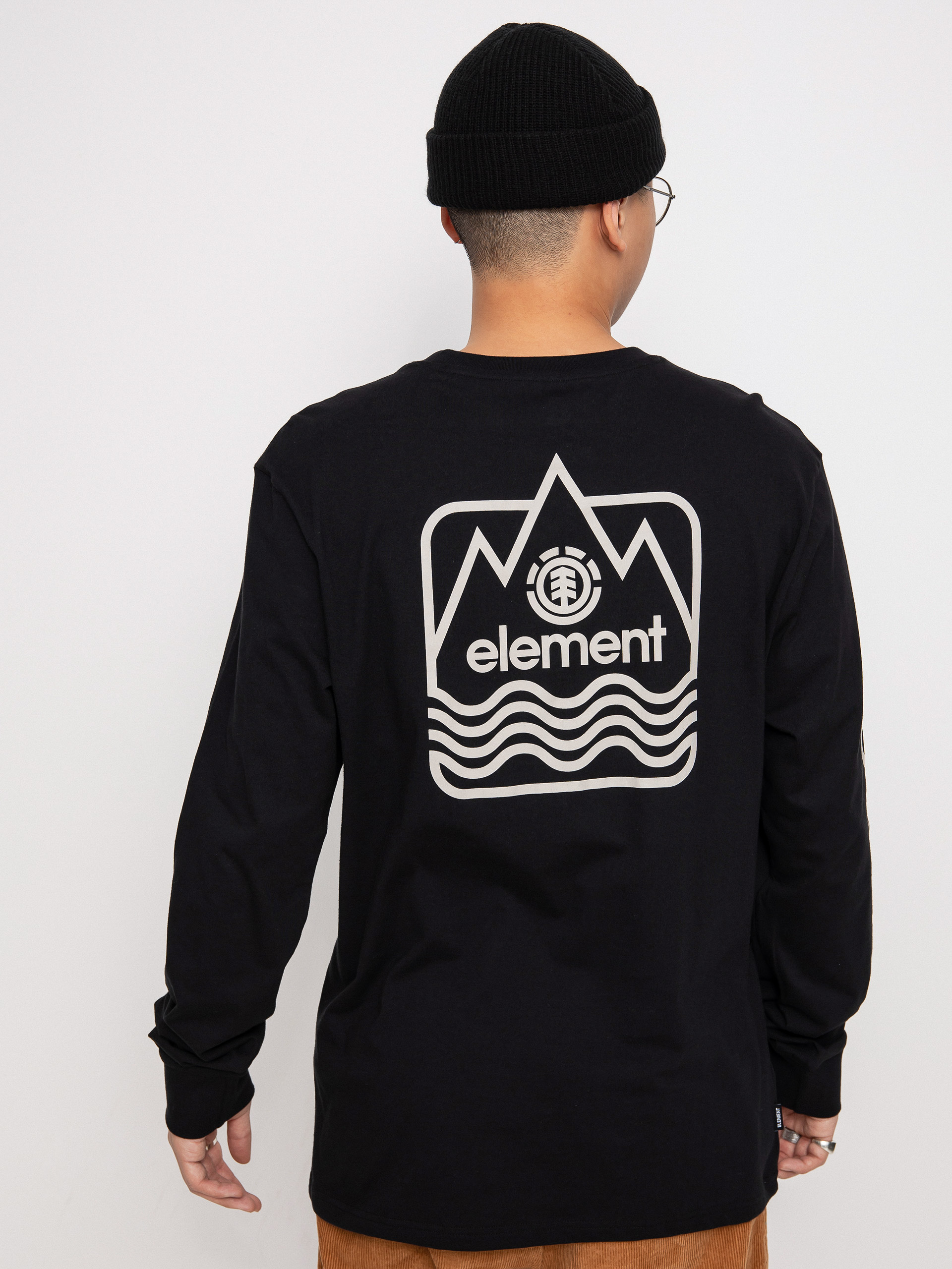Element Peaks Longsleeve (flint black)