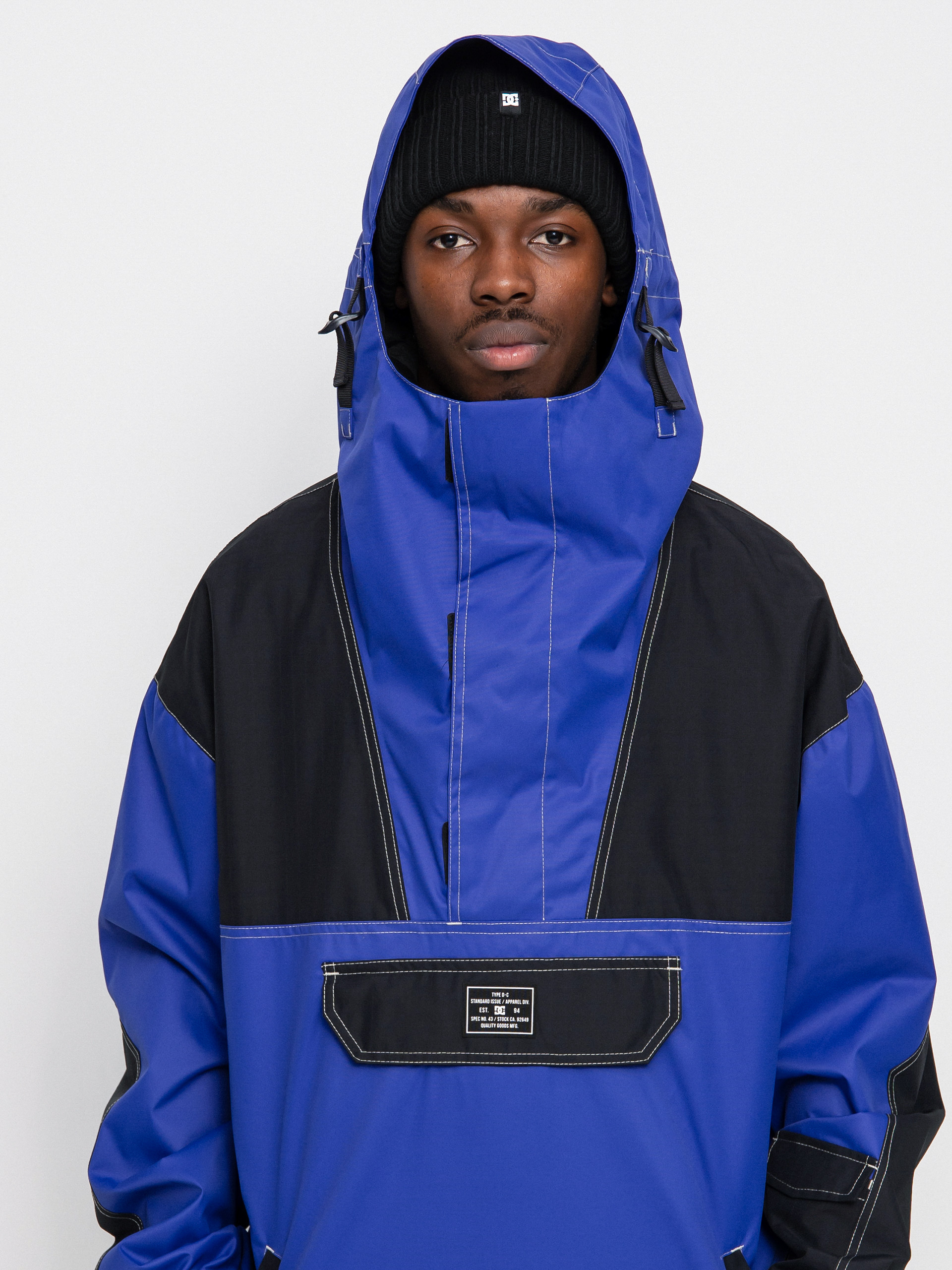 Mens DC 43 Anorak Snowboard jacket (royal blue)