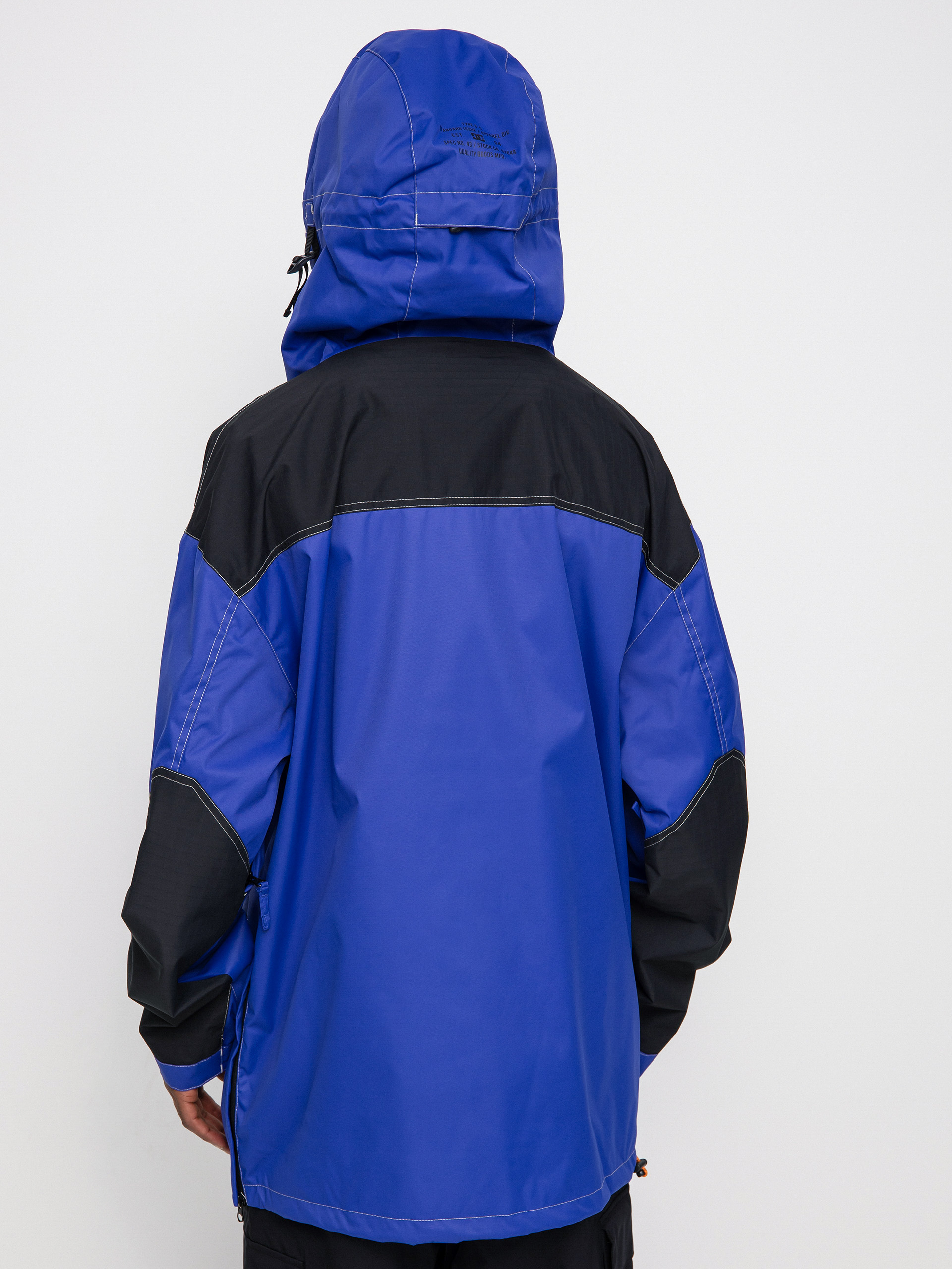 Mens DC 43 Anorak Snowboard jacket (royal blue)