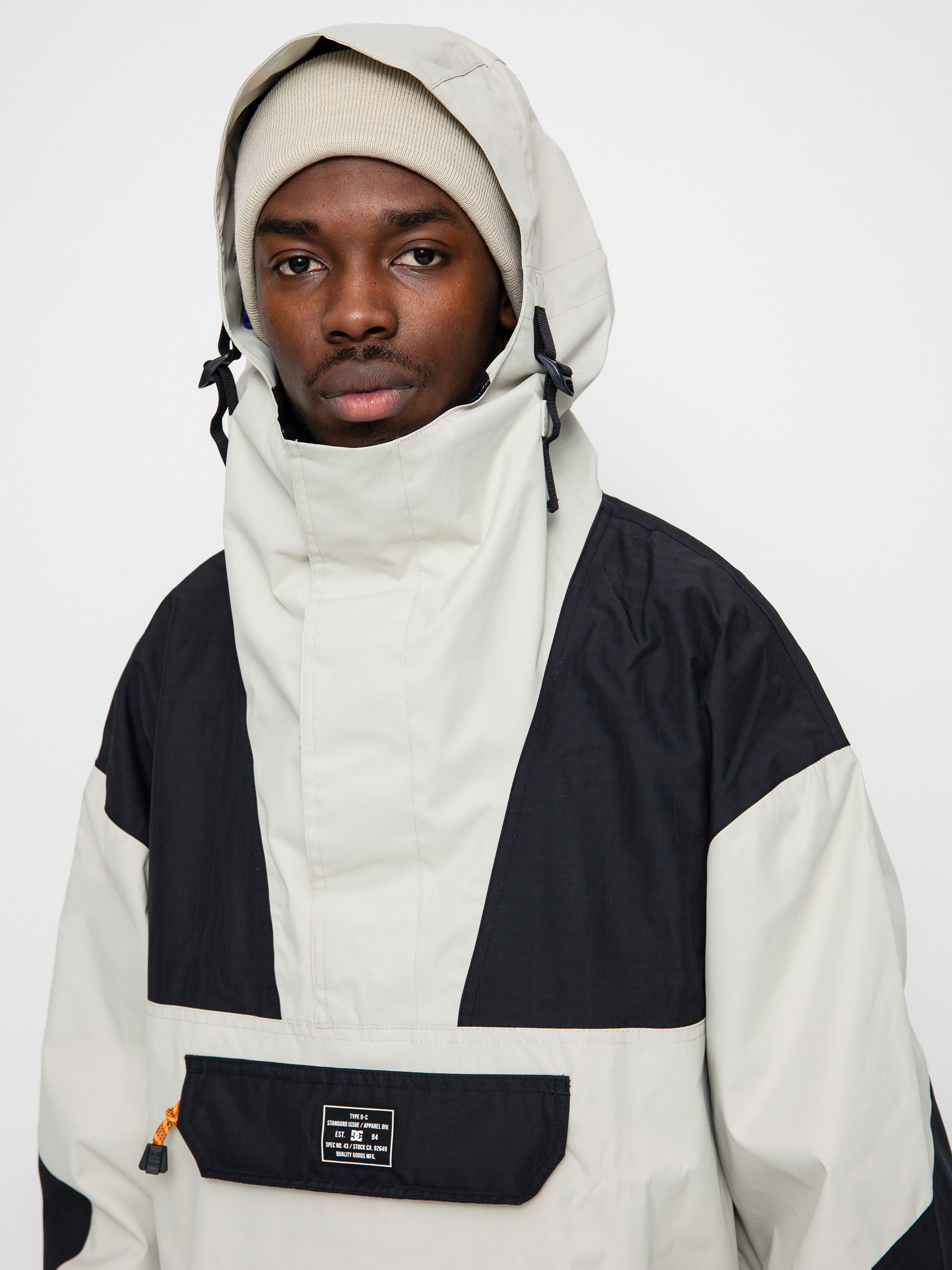 Mens DC 43 Anorak Snowboard jacket (pelican)