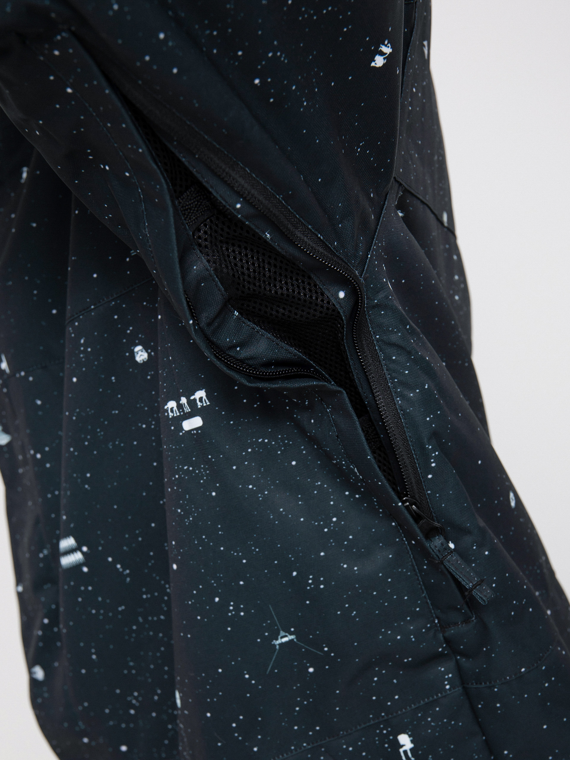 Mens DC X Star Wars Defy Snowboard jacket (black/yellow)