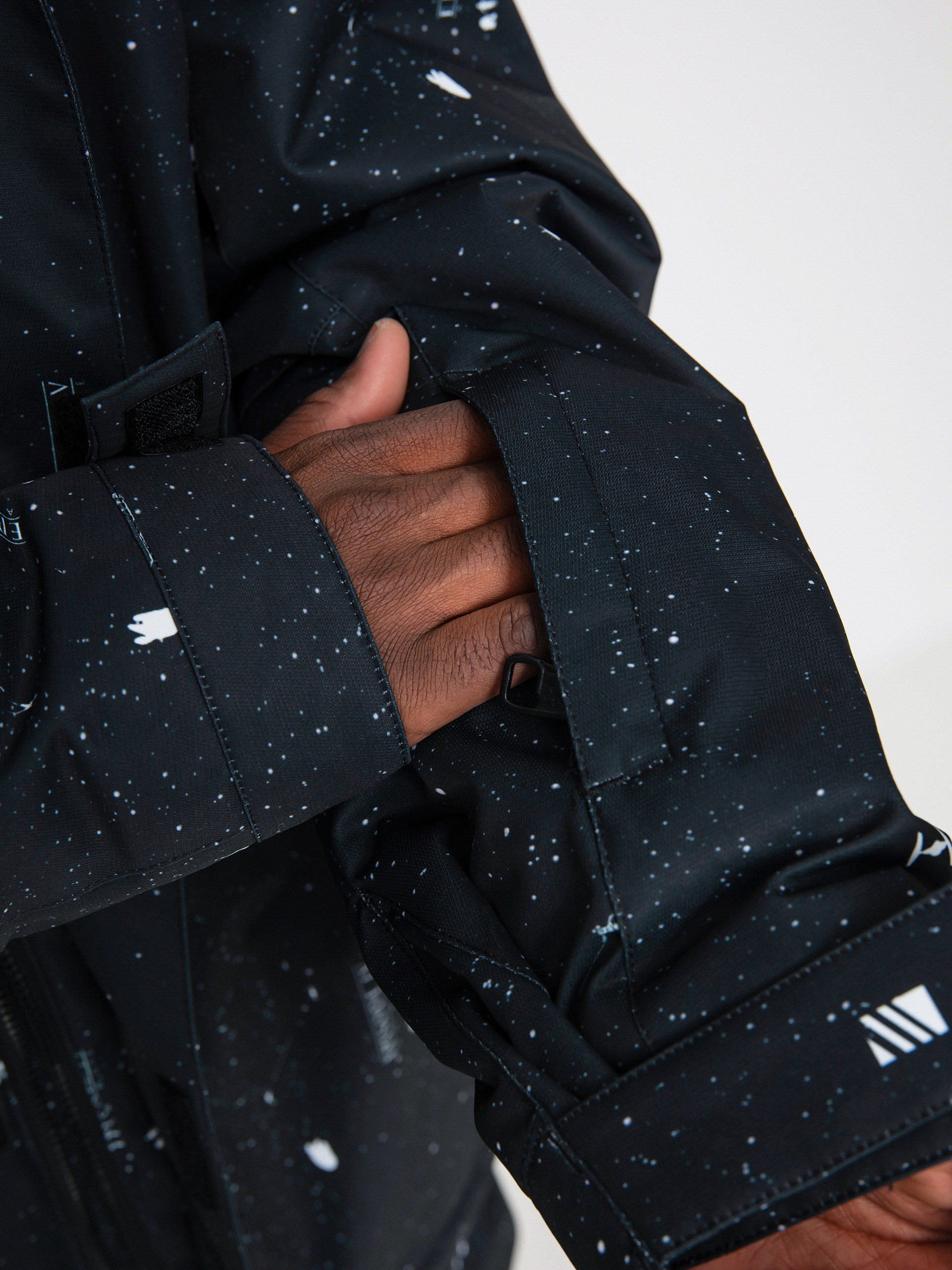 Mens DC X Star Wars Defy Snowboard jacket (black/yellow)