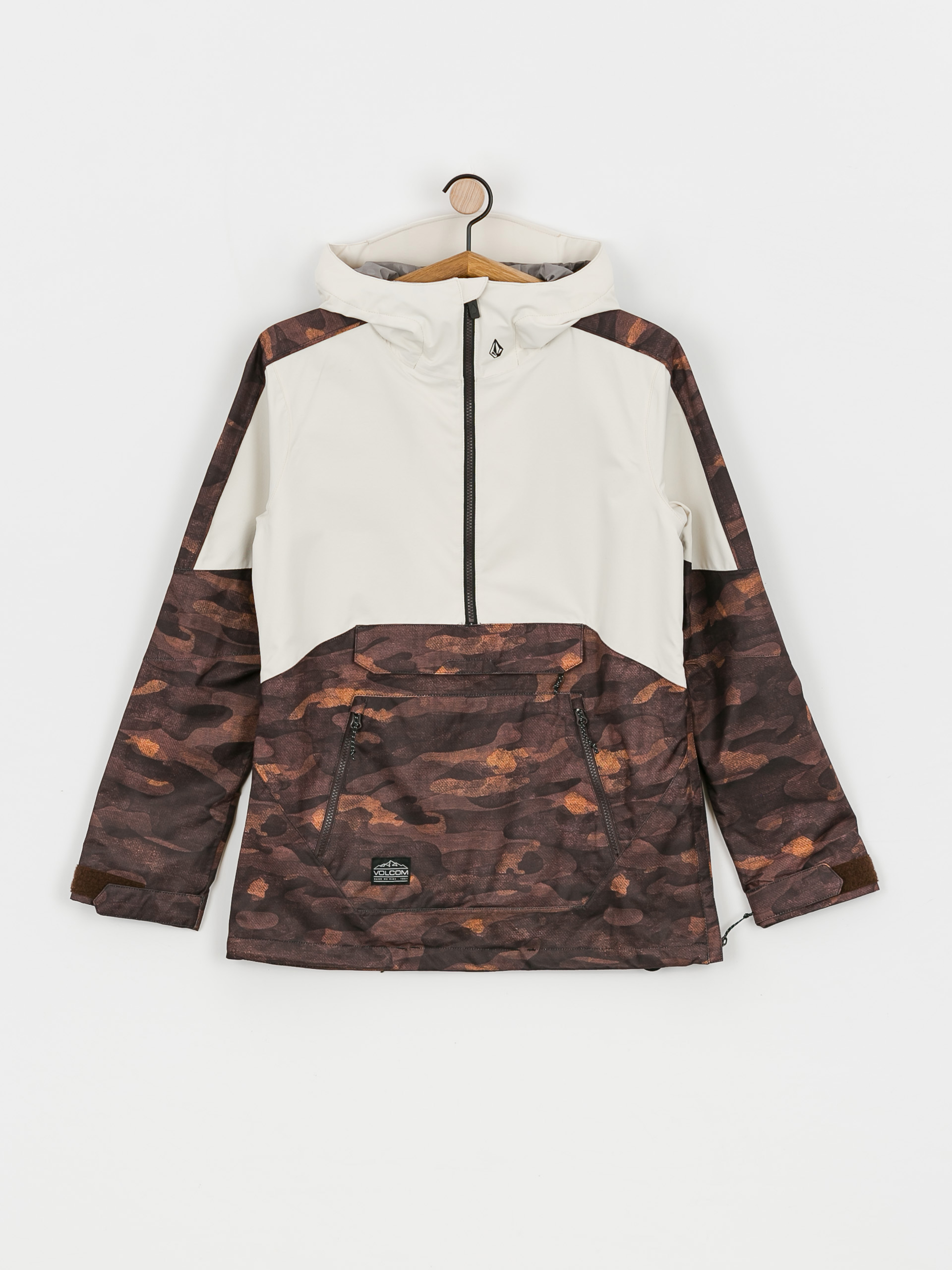 Womens Volcom Mirror Pullover Snowboard jacket (dusk camo)