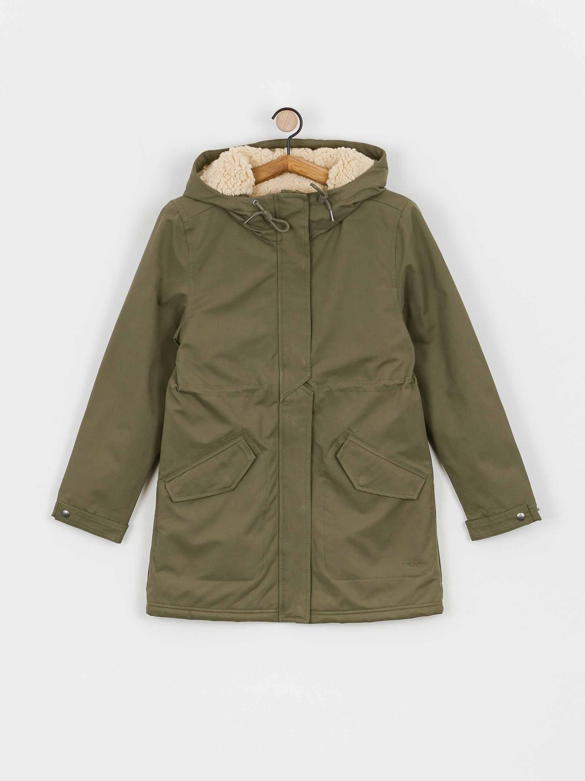 Volcom Less Is More 5K Parka Jacket Wmn (wintermoss)
