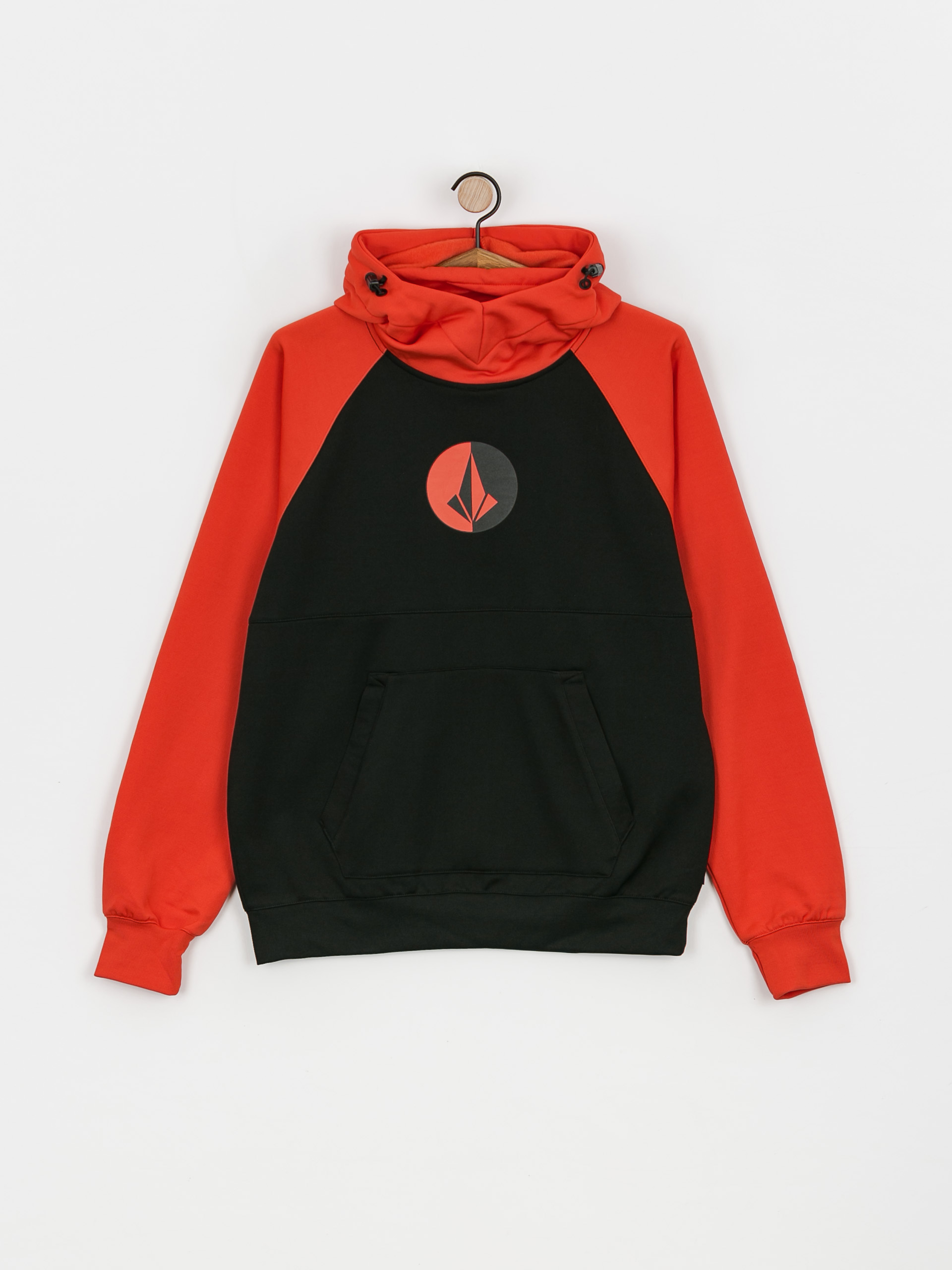 Mens Volcom Hydro Riding HD Active sweatshirt (orange shock)