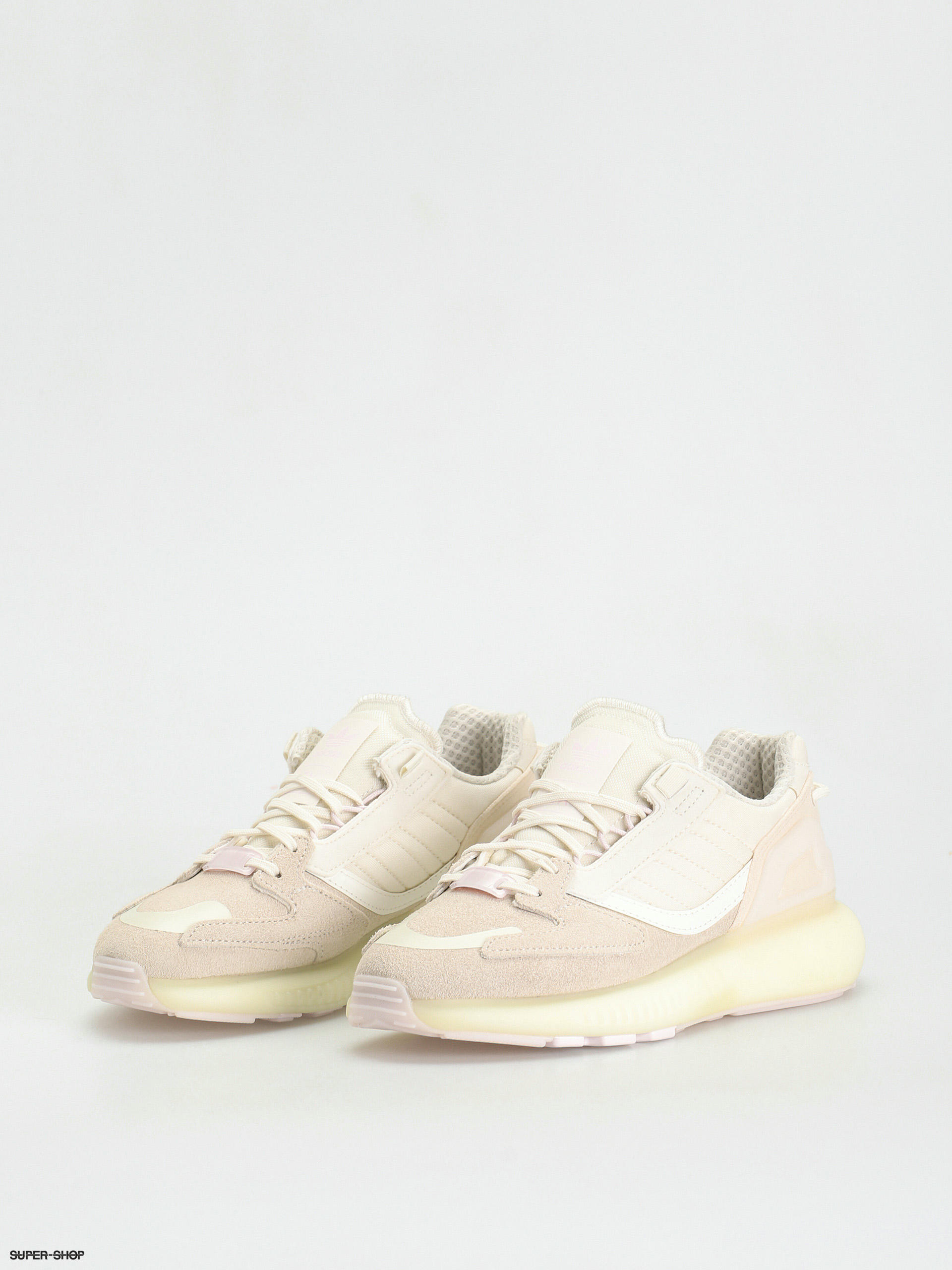 adidas Originals Zx 5K Boost Shoes Wmn (owhite/clowhi/almpnk)