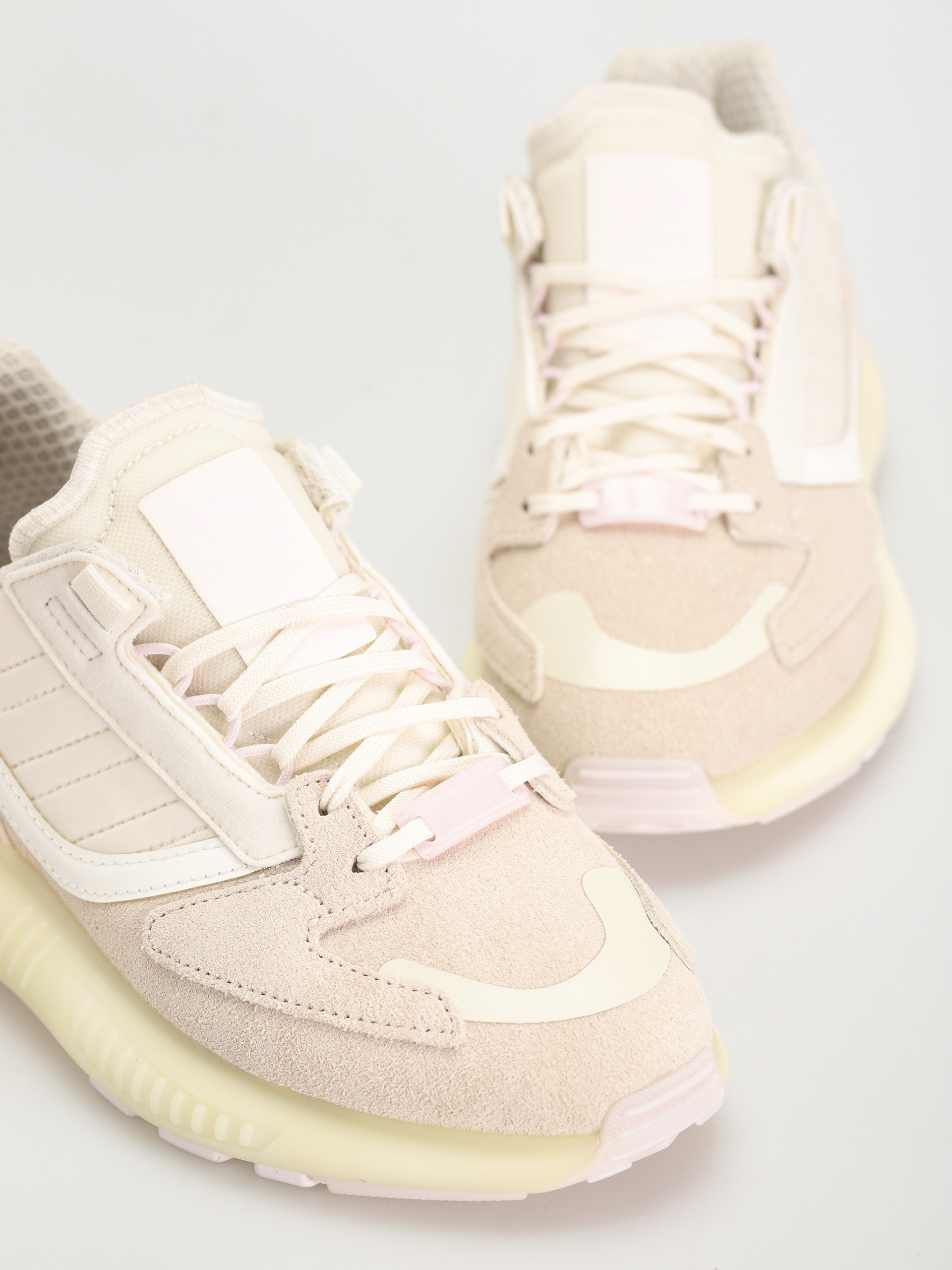 adidas Originals Zx 5K Boost Schuhe Wmn (owhite/clowhi/almpnk)