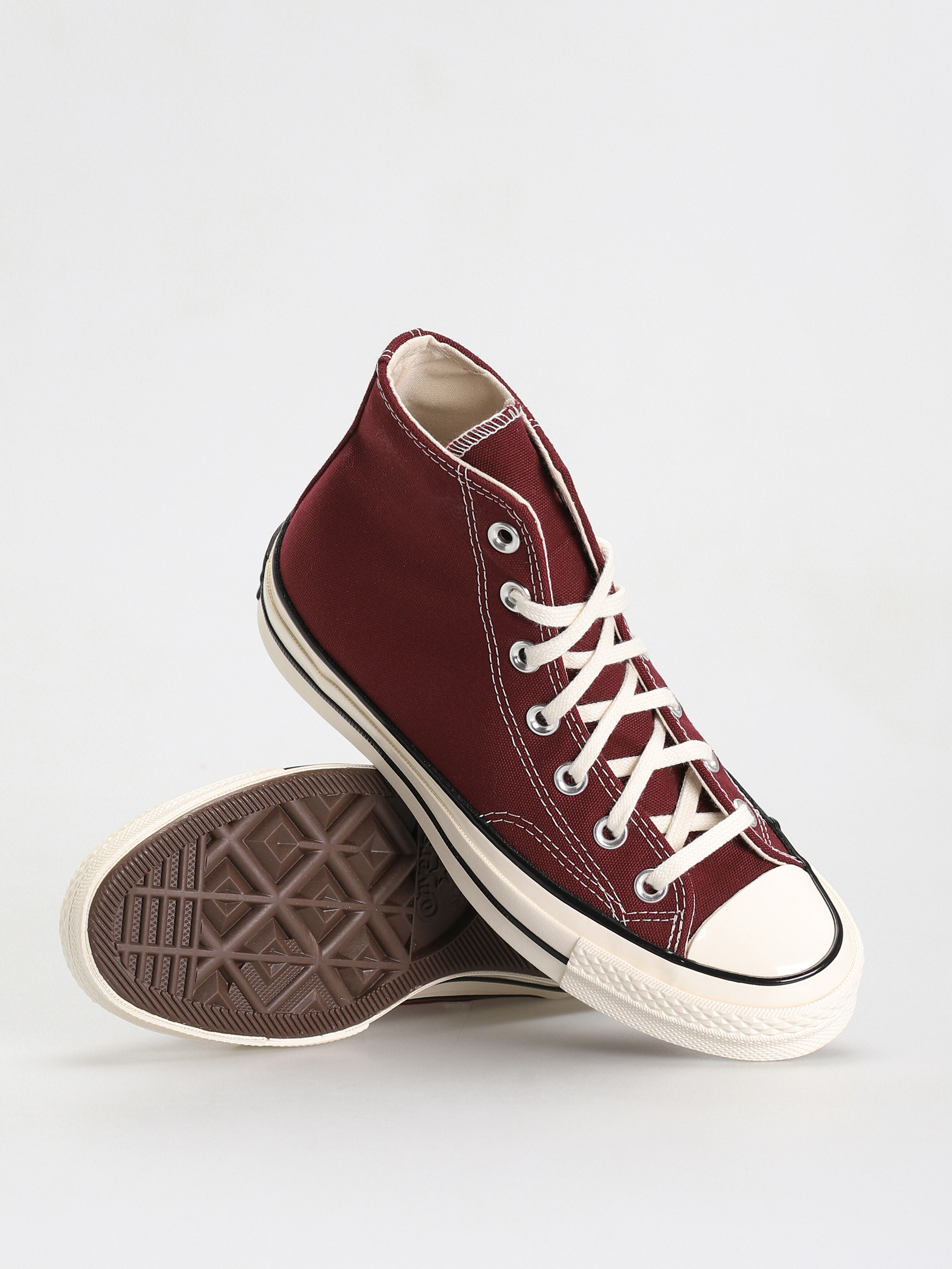 Converse Chuck 70 Hi Chucks Burgundy Dark Beetroot Egret Black