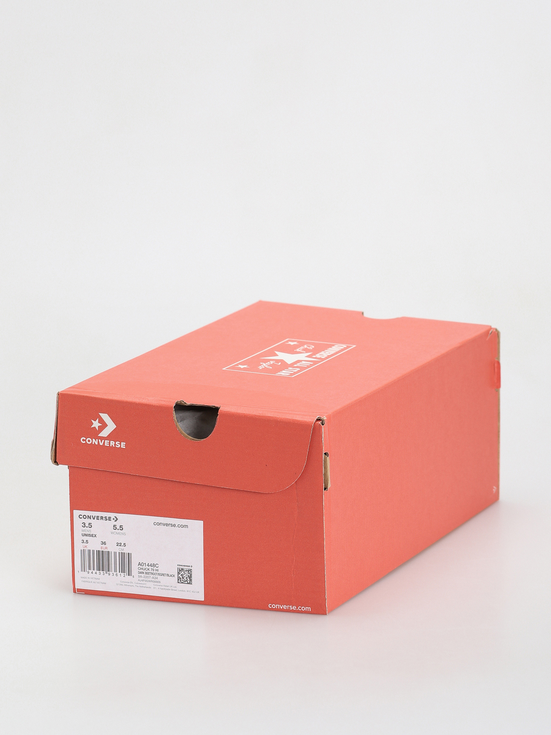 Converse Chuck 70 Hi Chucks (dark beetroot/egret/black)