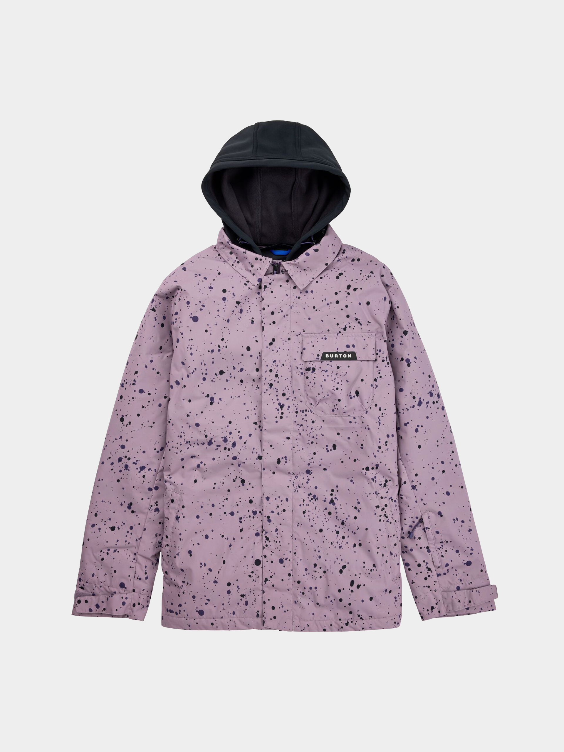 Mens Burton Dunmore Snowboard jacket (elderberry spatter)