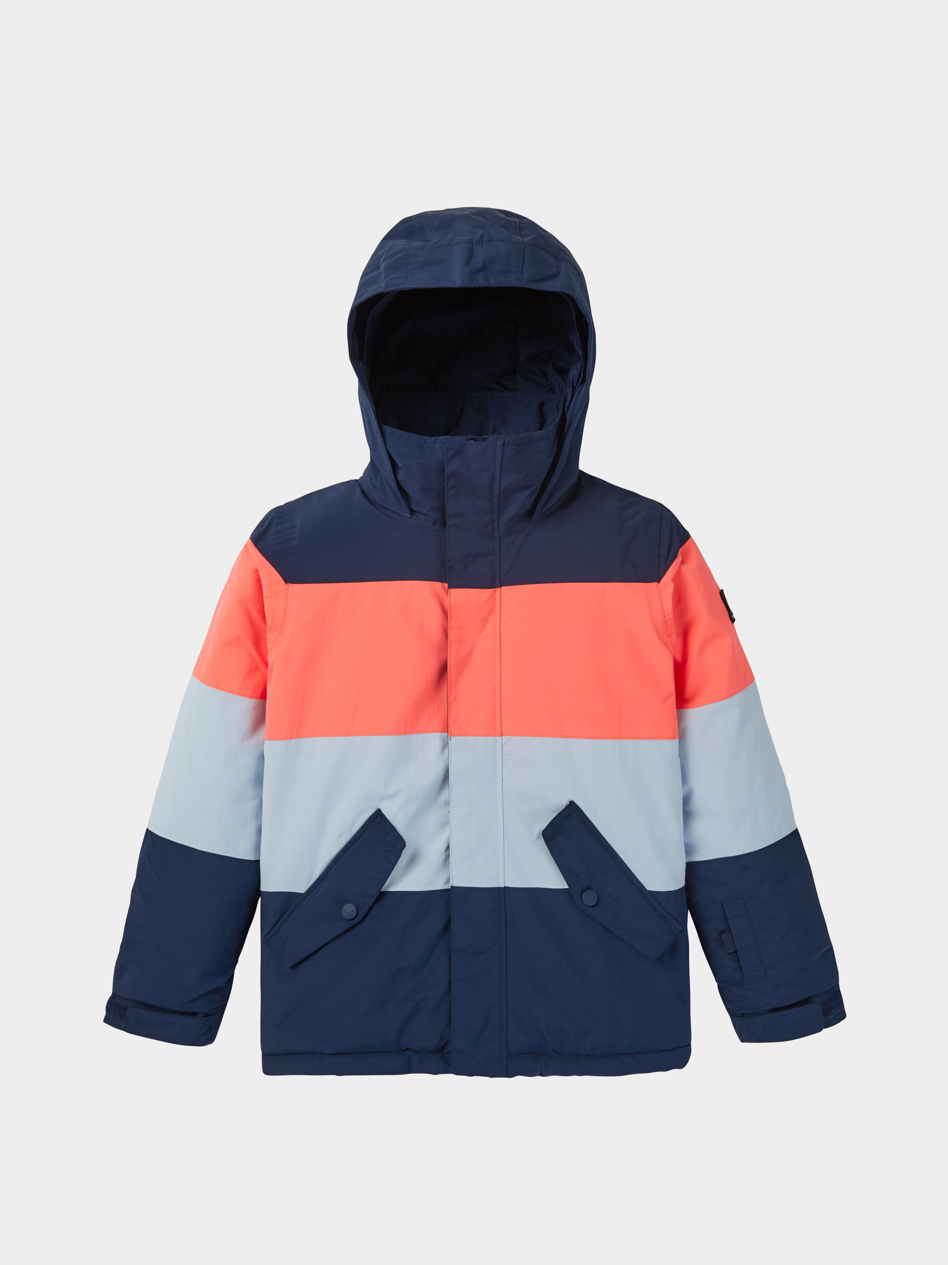 Burton Symbol JR Snowboard jacket (dress blue/tetra orange/ballad blue)