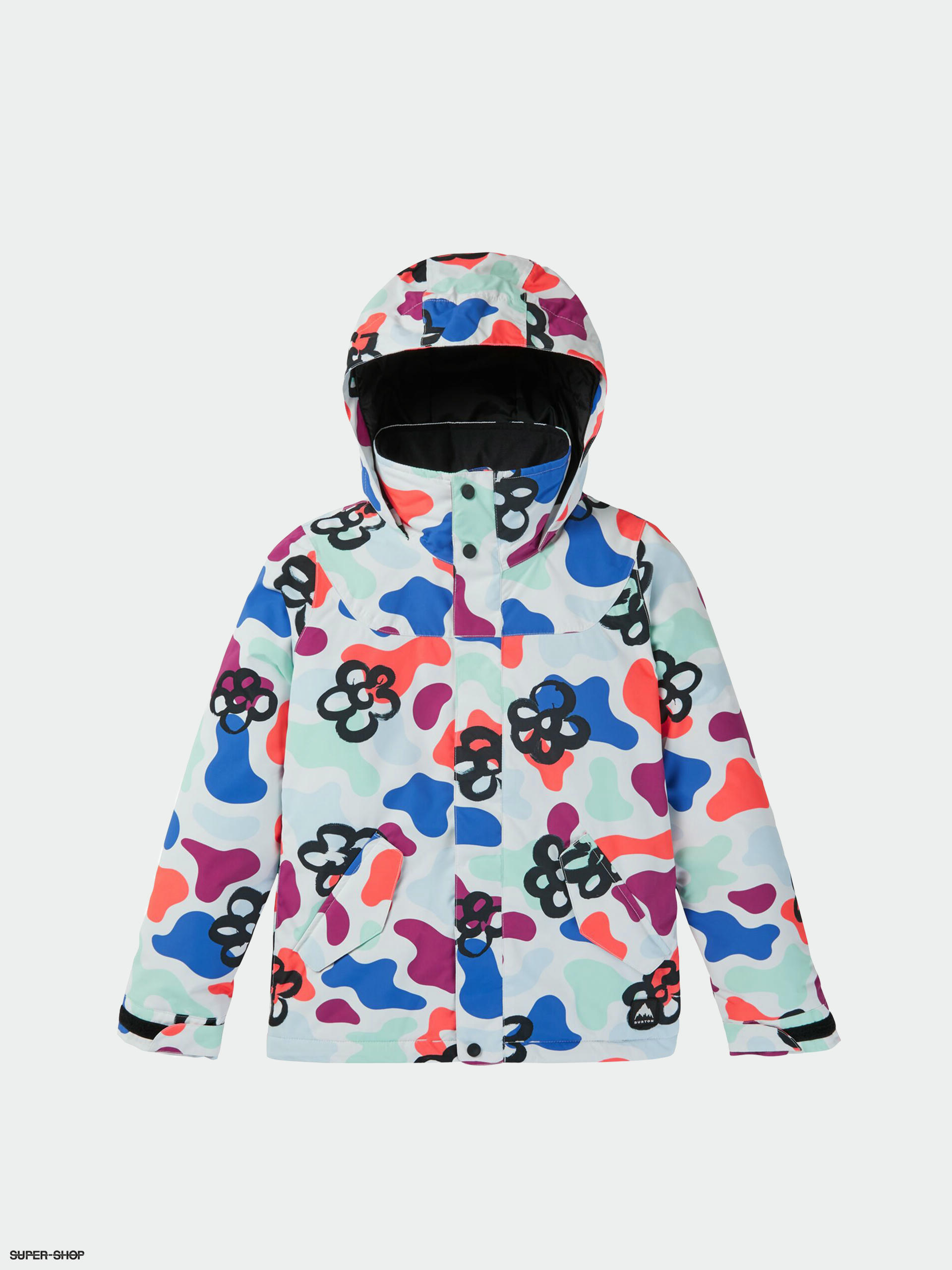 Burton Elodie JR Snowboard jacket flora mirage