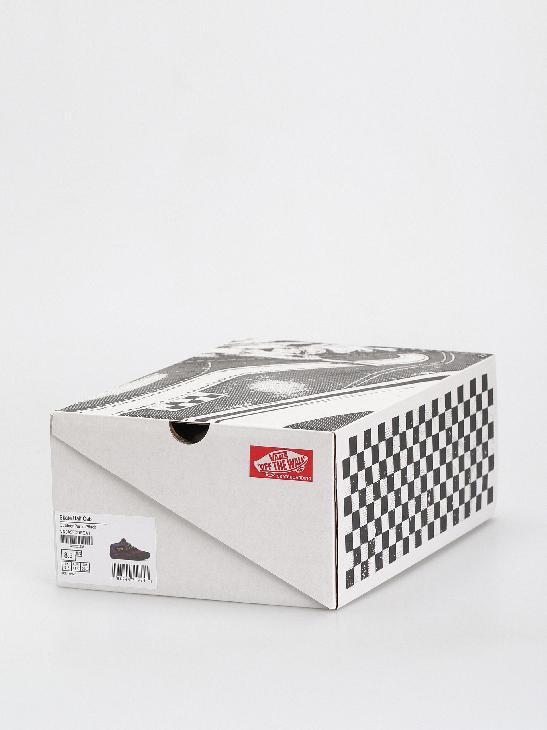 Vans Skate Half Cab Shoes (outdoor purple/black)