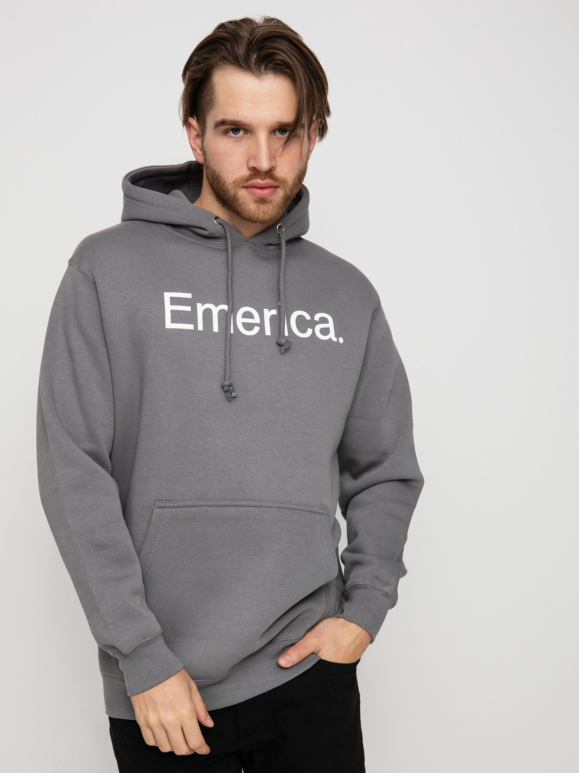 Emerica Pure Logo HD Hoodie (grey)