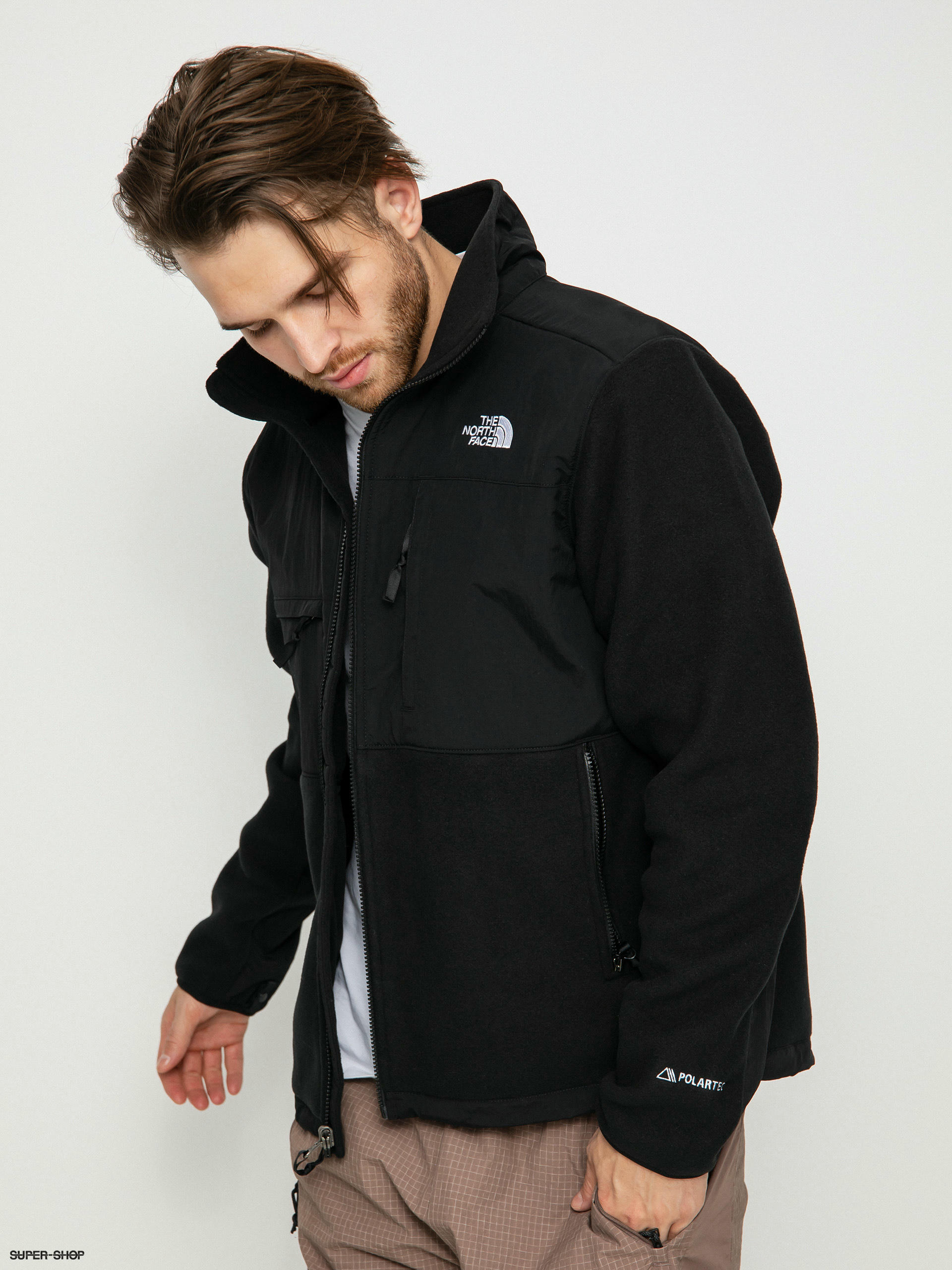 Mens north face sale denali fleece jacket sale