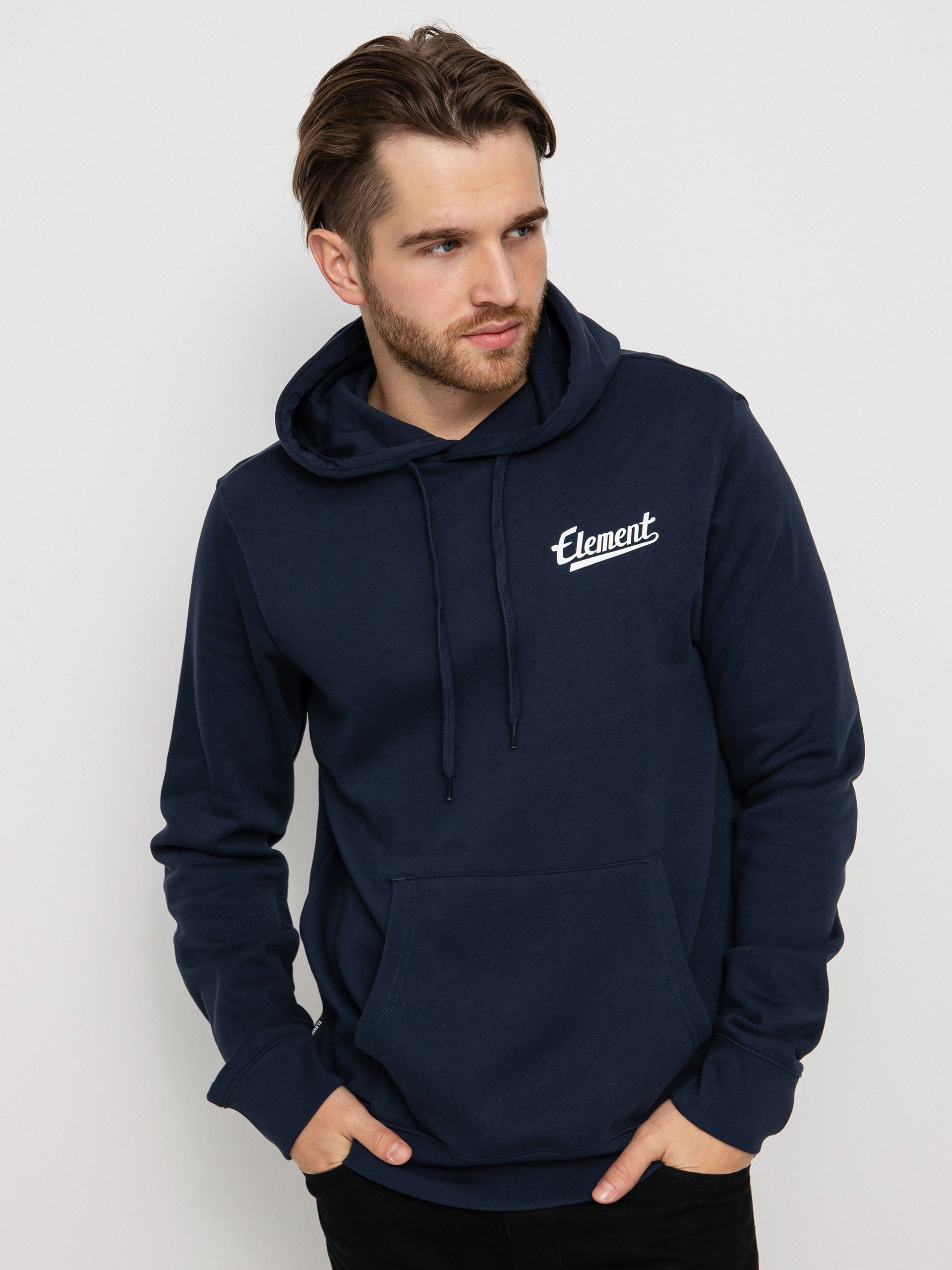 Element Script Chest Hoodie (eclipse navy)