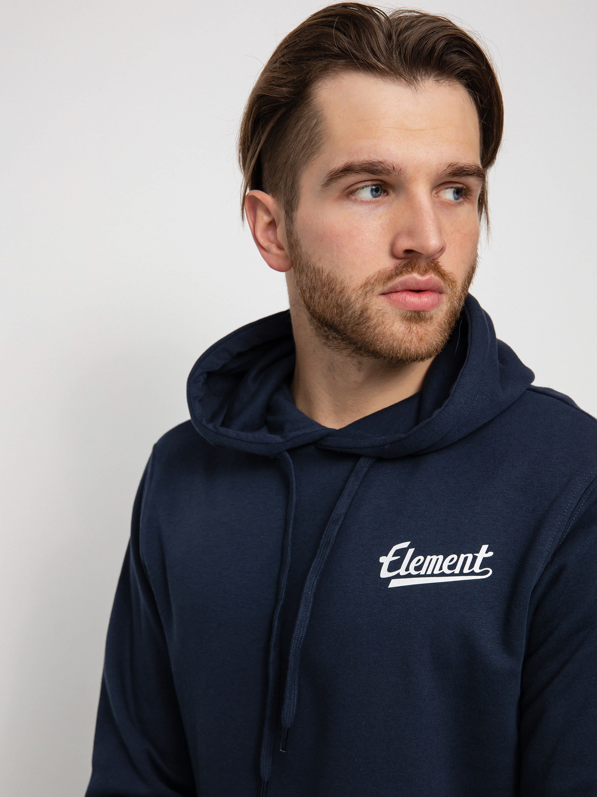 Element Script Chest Hoodie (eclipse navy)