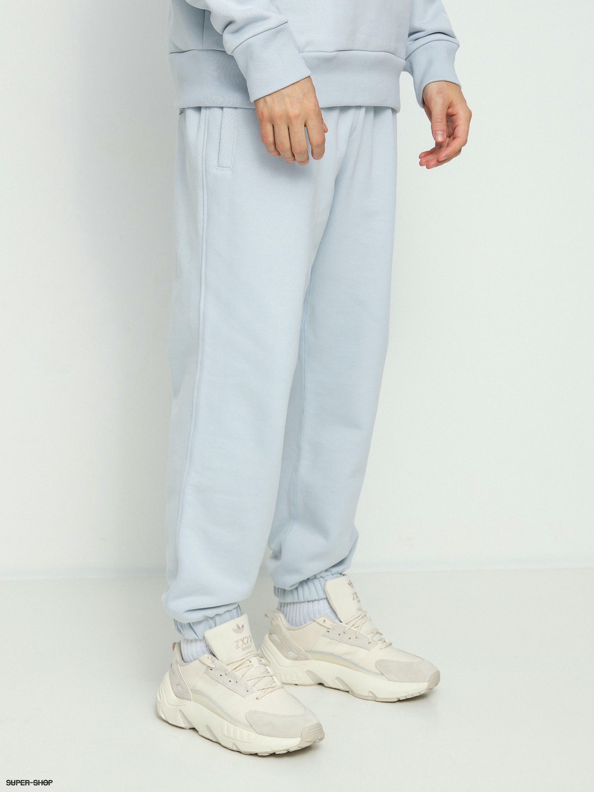 Adidas light blue sales sweatpants