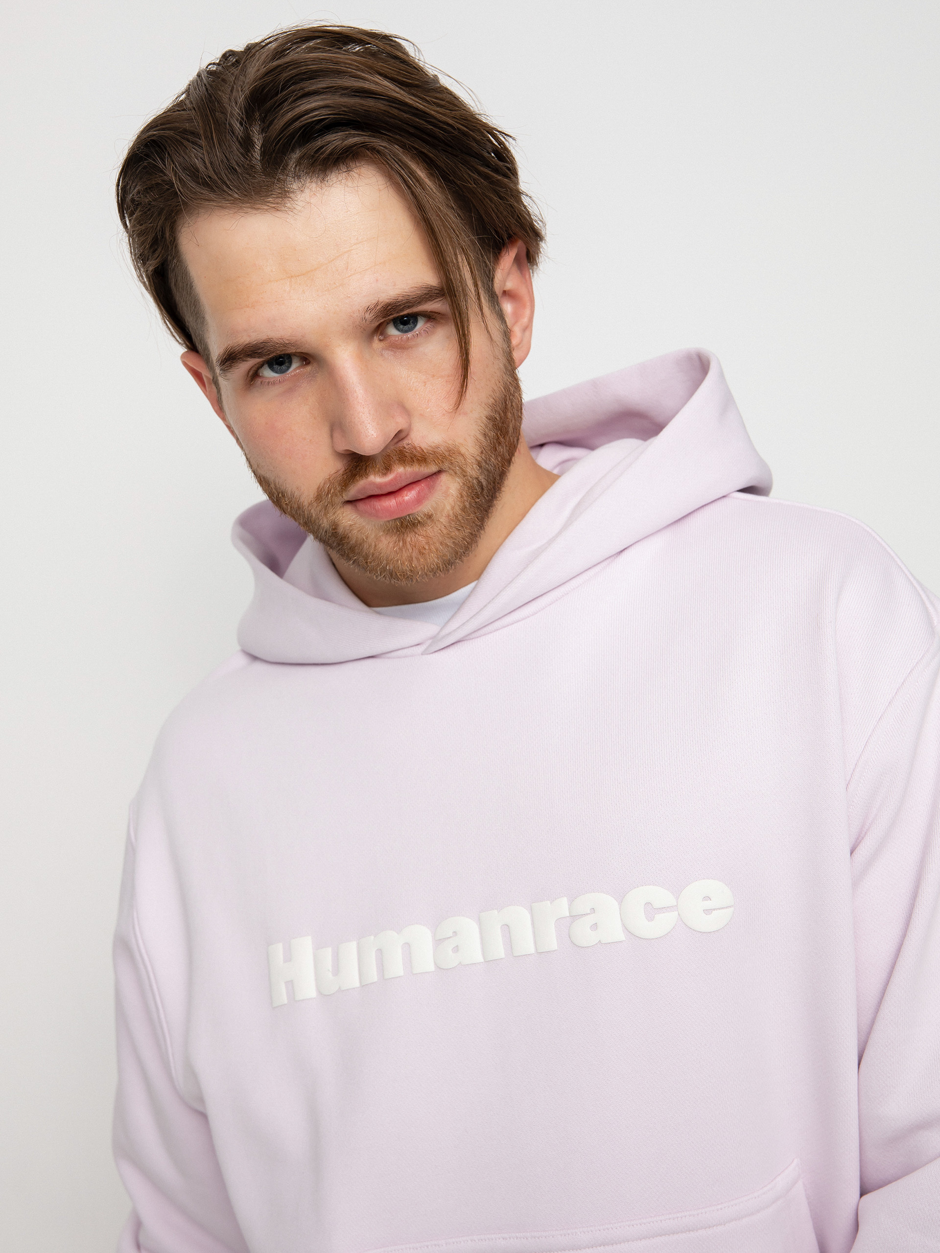 adidas Originals Pharrell Williams Basics HD Hoodie (almpnk)